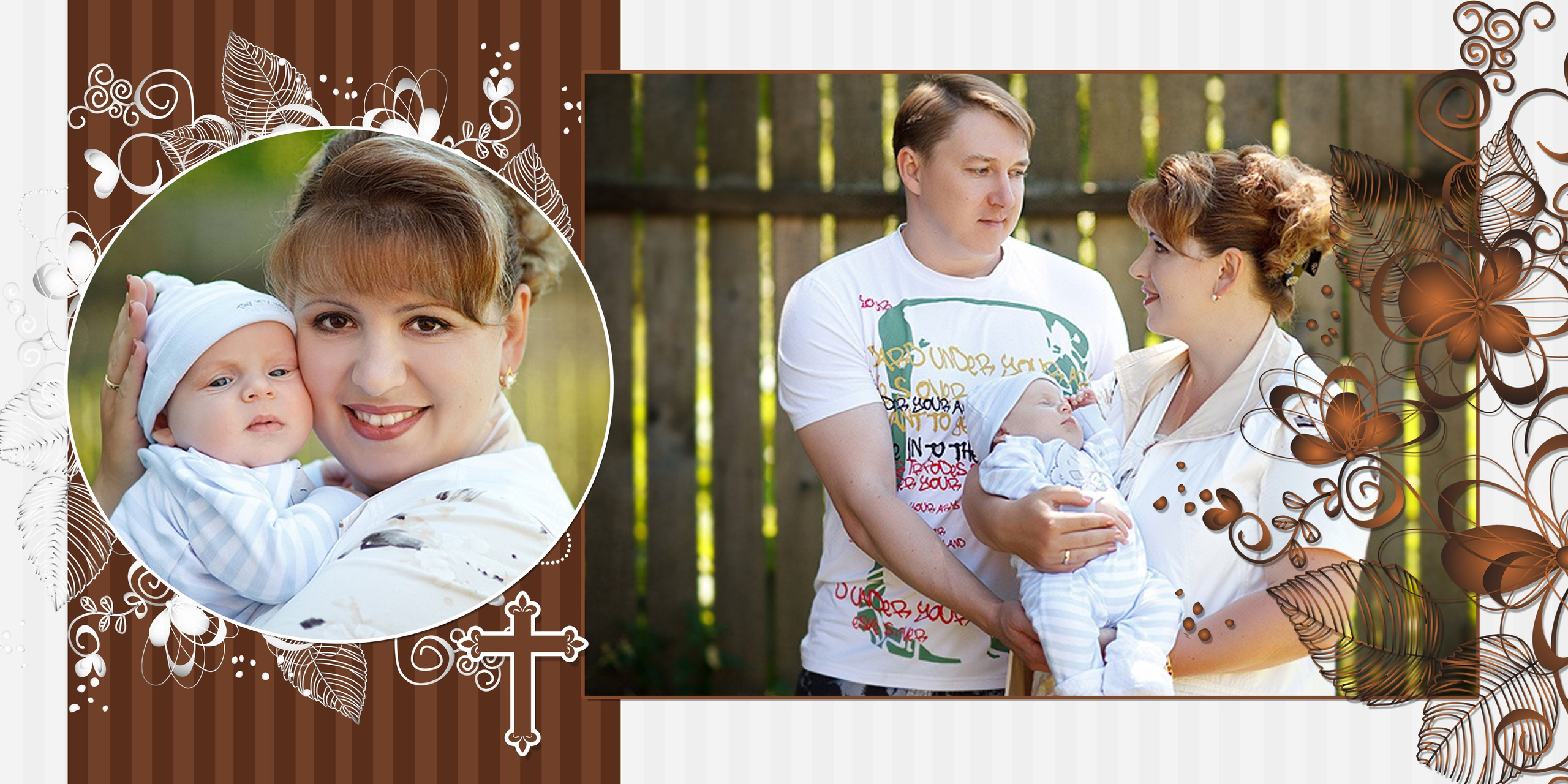 Шаблон фотокниги крестины, крещение, выписка из роддома, семейные истории. medlori fotobook Выпускные альбомы в Липецке, с новым годом, я родилась, юбилей, фотокниги, шаблоны печатная продукция, мама папа я - дружная семья