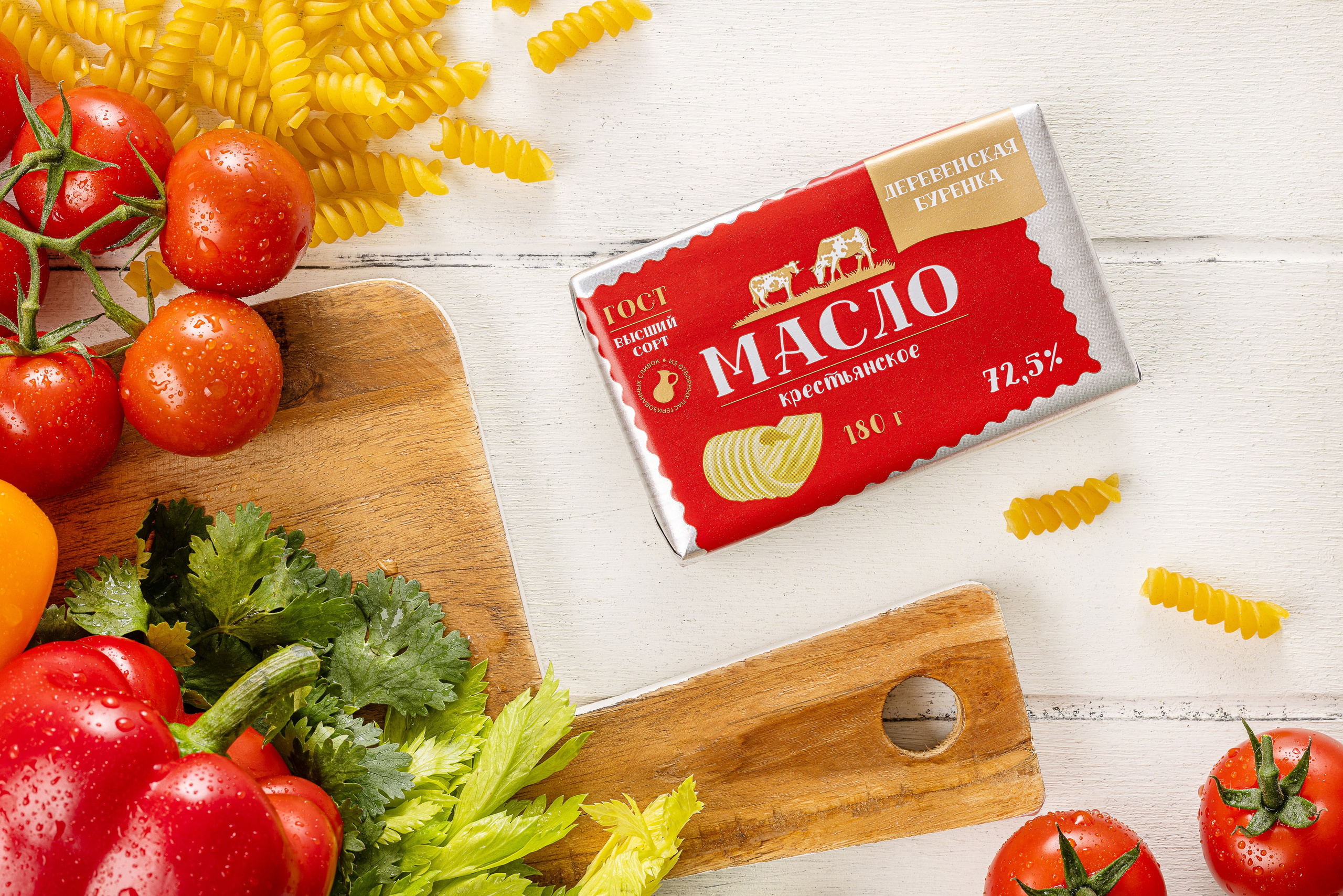 ТМ Деревенская Буренка. Юлия Космо — фуд-фотограф, предметный стилист, Москва