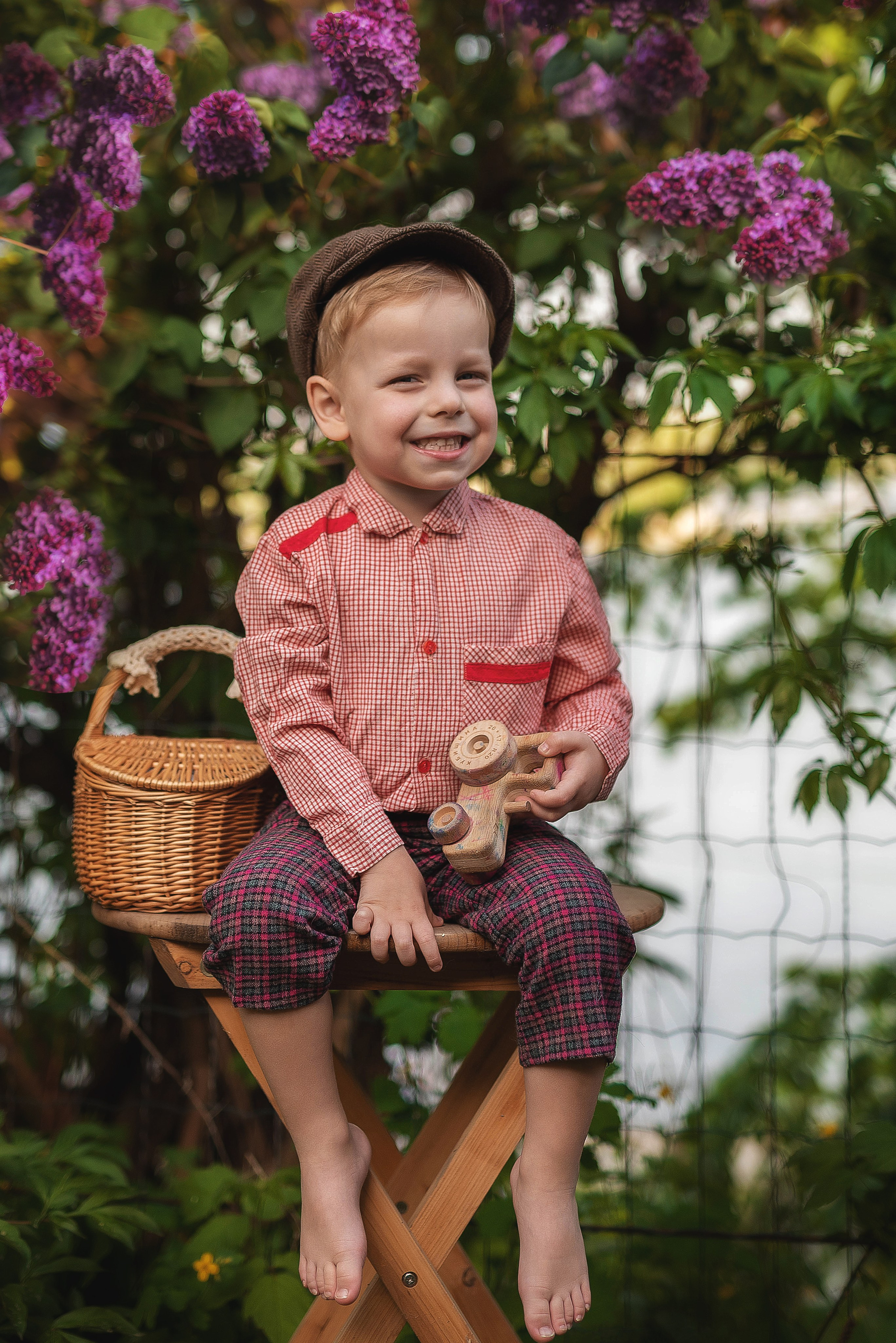 Фотосессия в сирени. Семейный, детский фотограф в Воронеже Анна Никитина