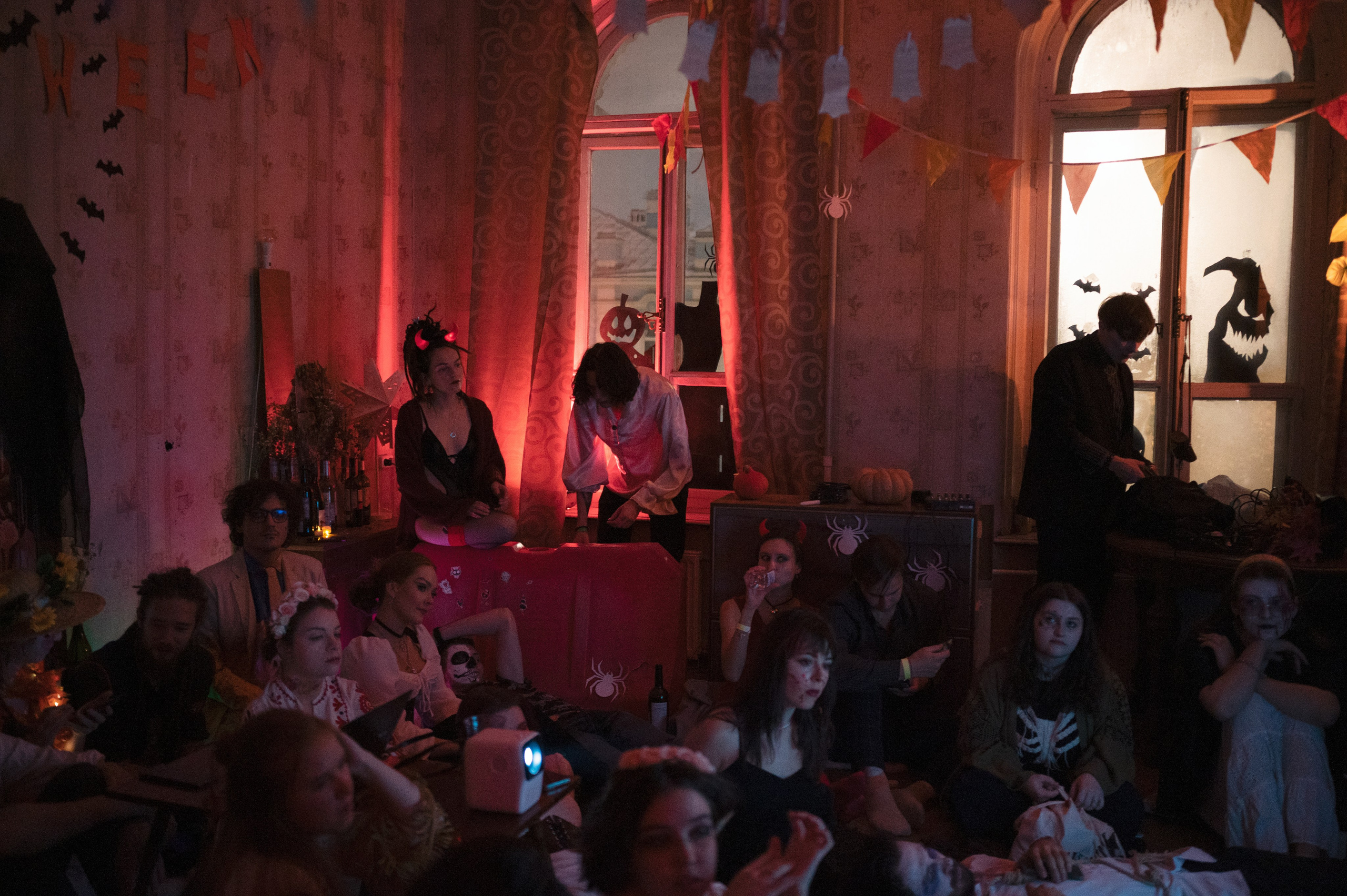 Хеллоуин у Мищенко. Портретный и репортажный фотограф в Санкт-Петербурге