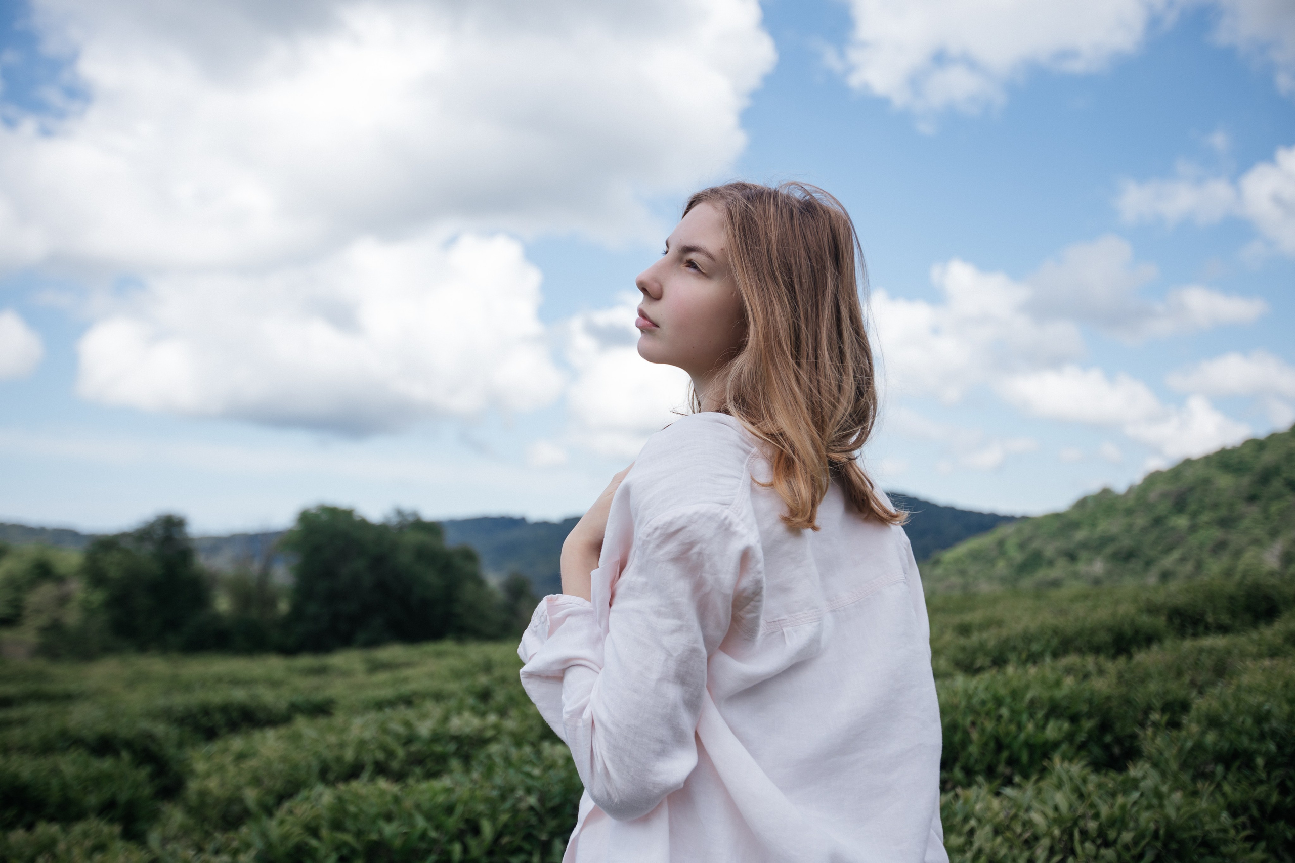 Tea plantation. Efimova Model Agency