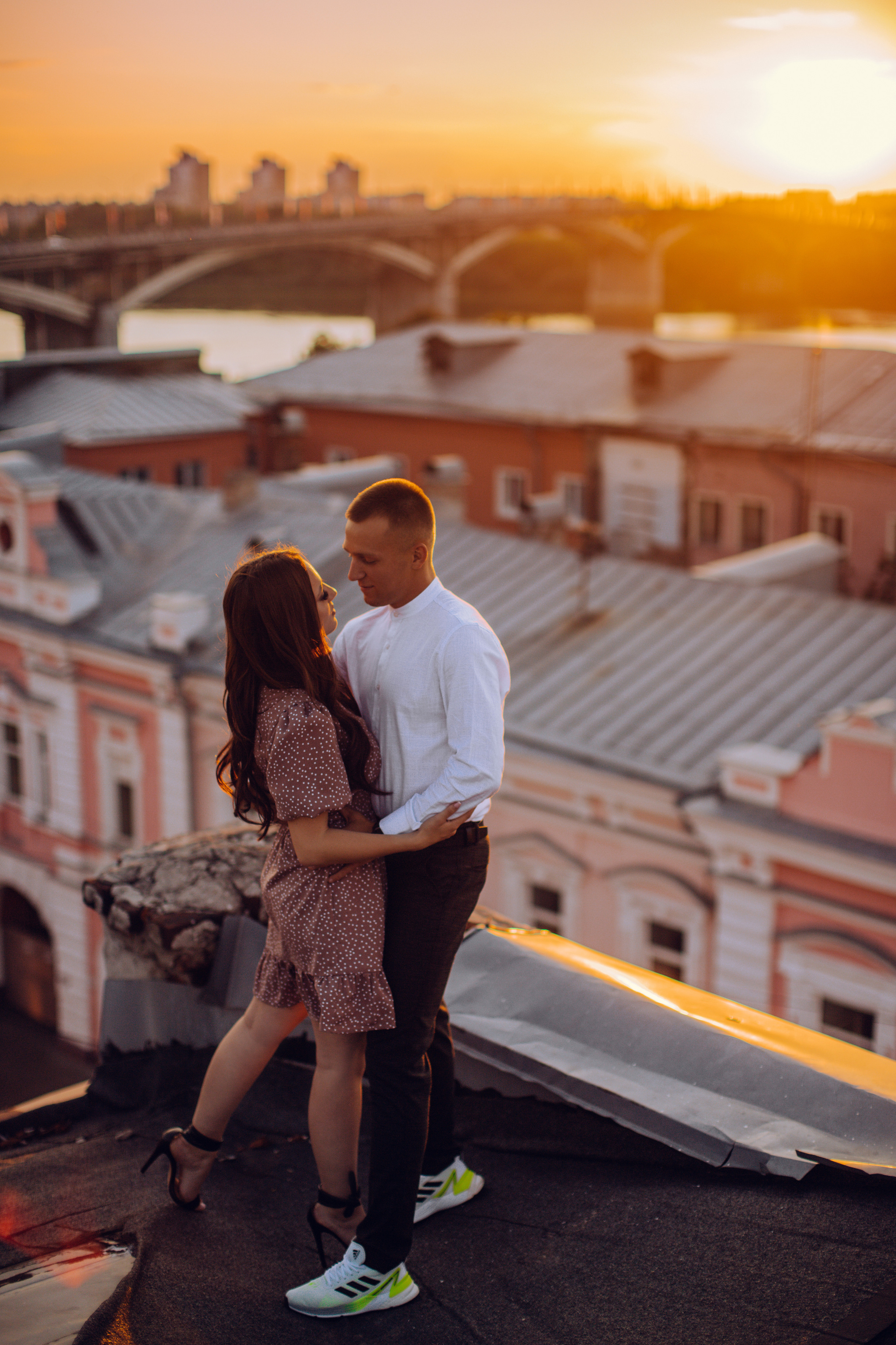 Съемка на крыше. Фотограф Нижний Новгород