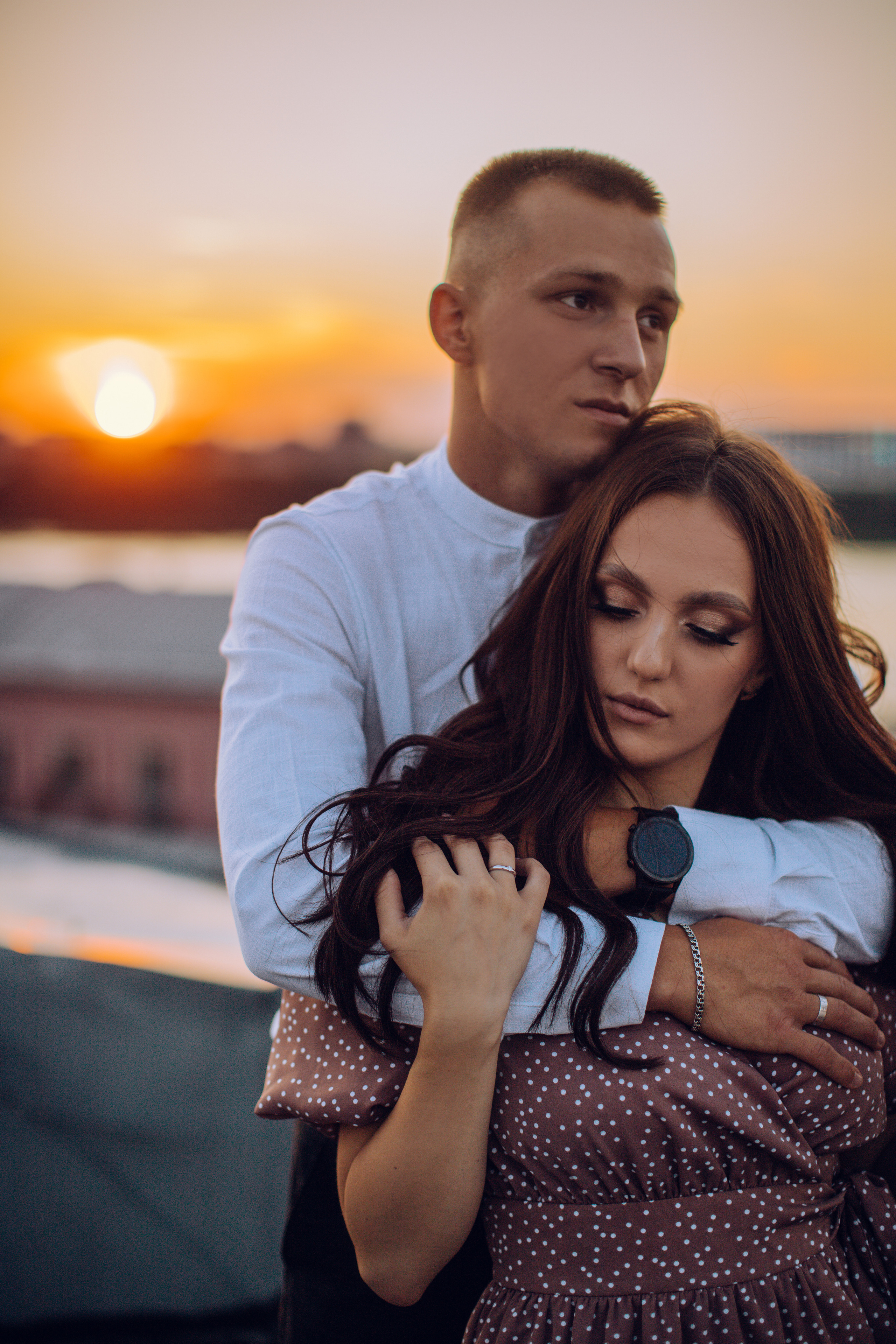 Съемка на крыше. Фотограф Нижний Новгород