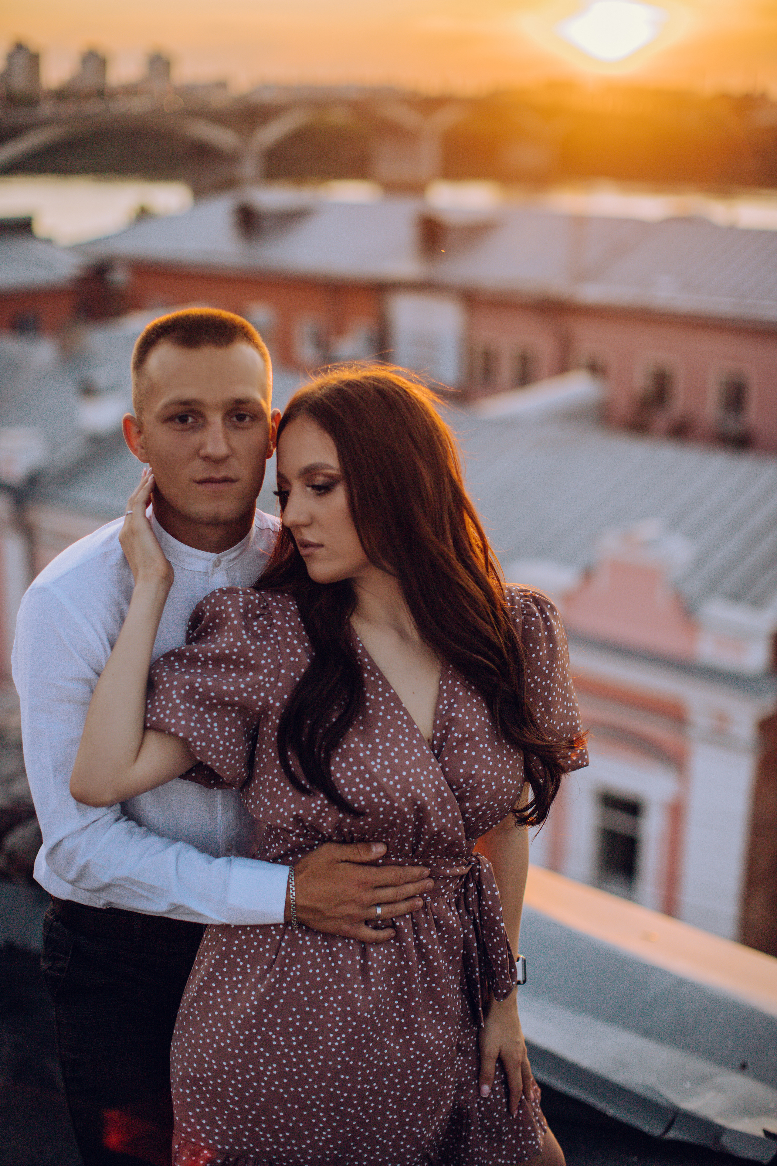 Съемка на крыше. Фотограф Нижний Новгород