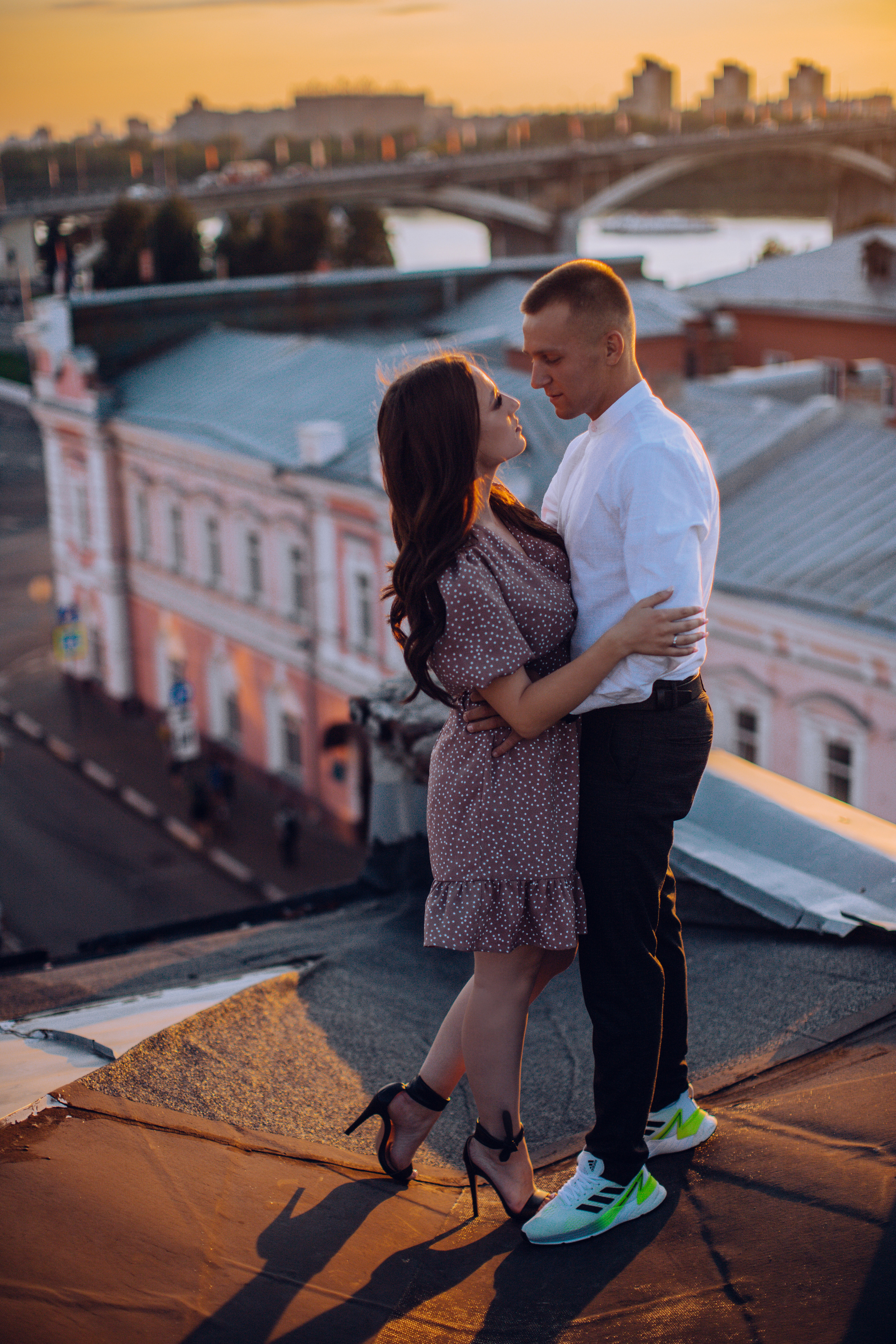 Съемка на крыше. Фотограф Нижний Новгород