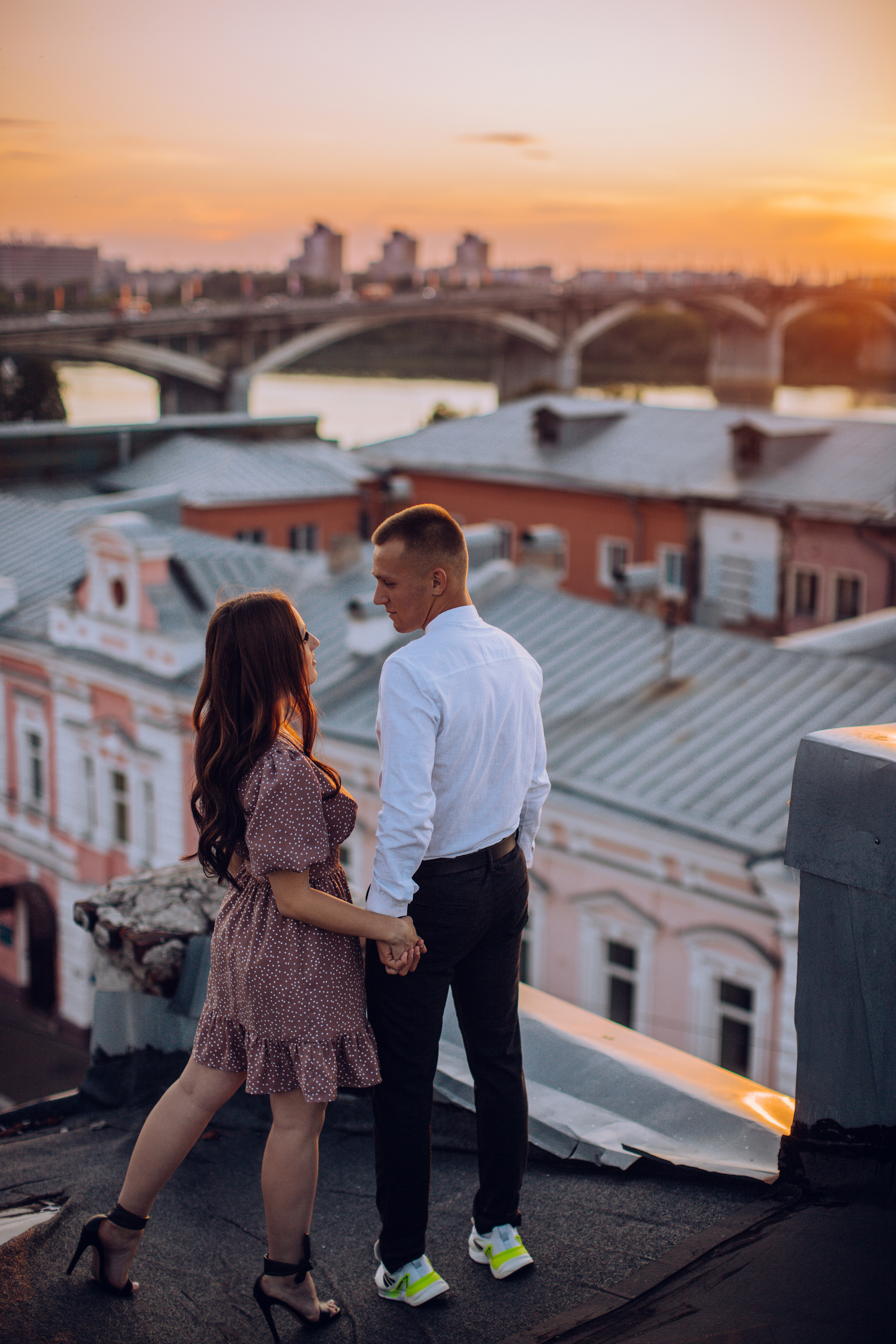 Съемка на крыше. Фотограф Нижний Новгород