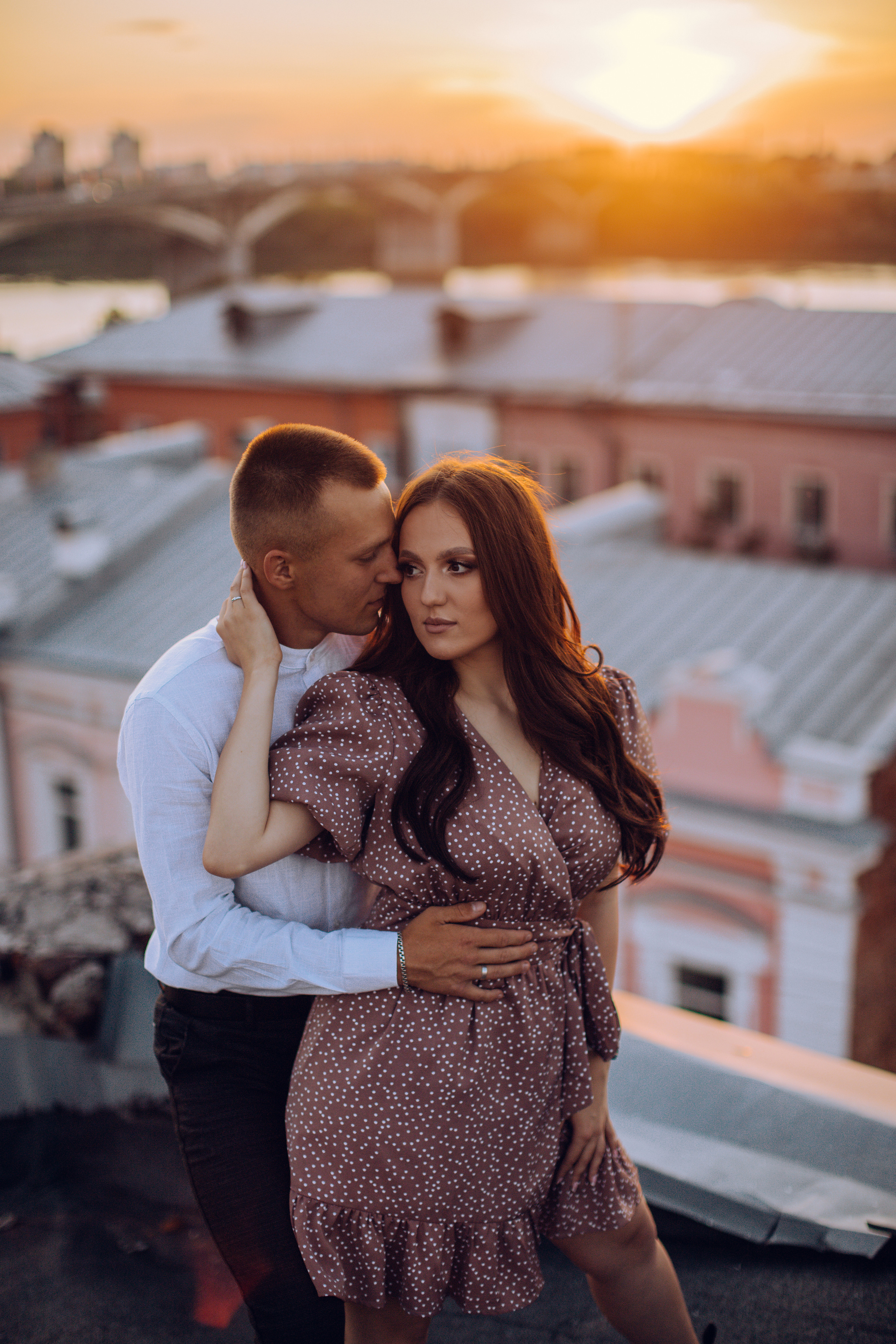 Съемка на крыше. Фотограф Нижний Новгород