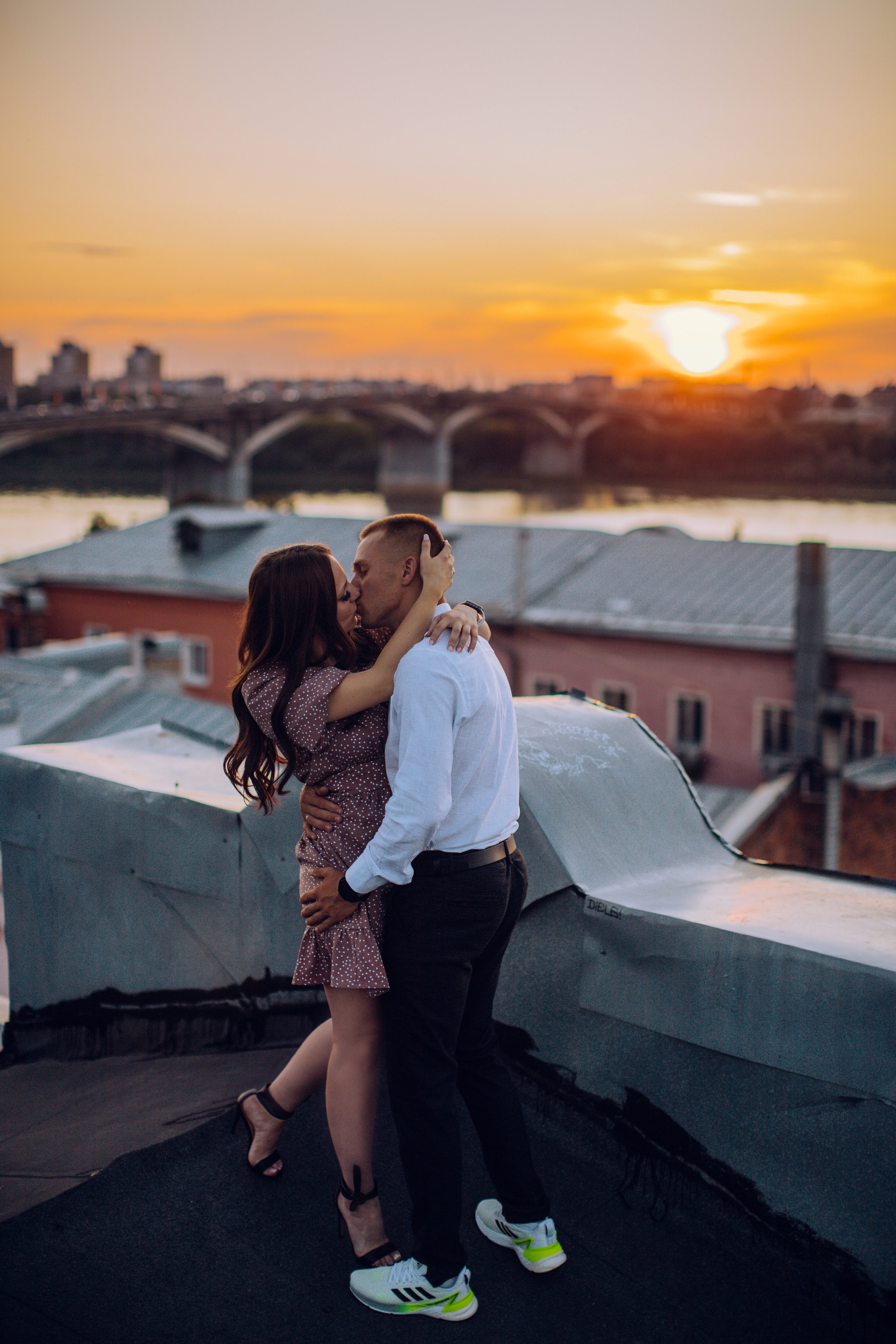 Съемка на крыше. Фотограф Нижний Новгород