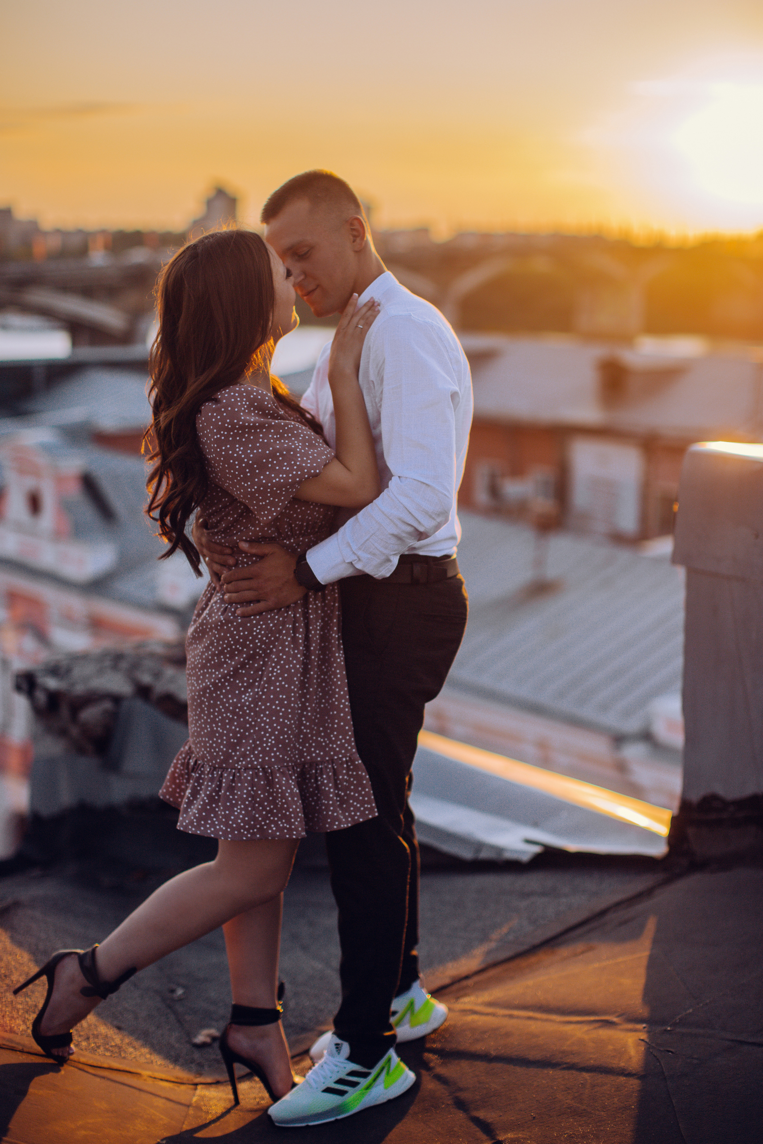 Съемка на крыше. Фотограф Нижний Новгород