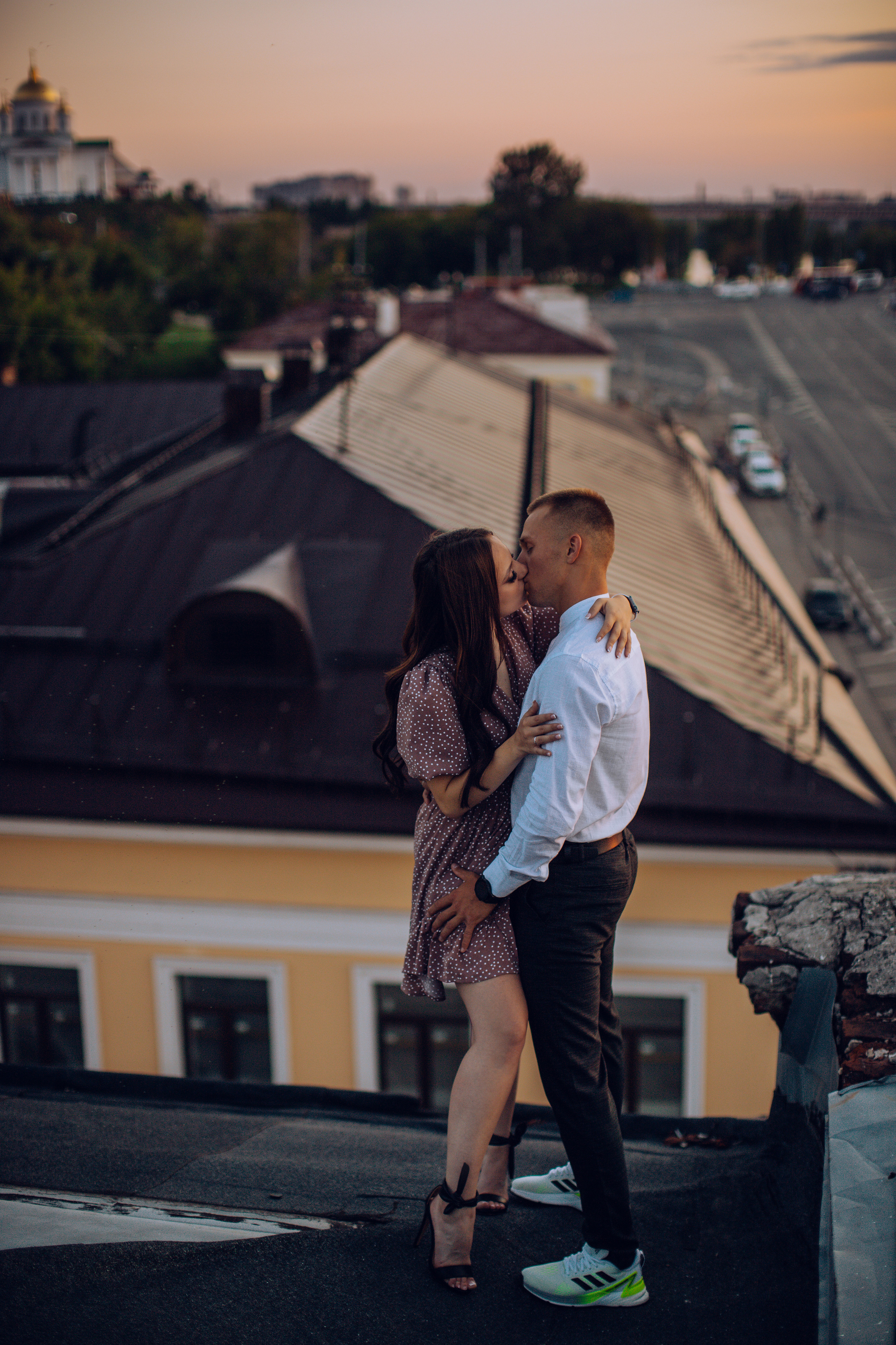 Съемка на крыше. Фотограф Нижний Новгород