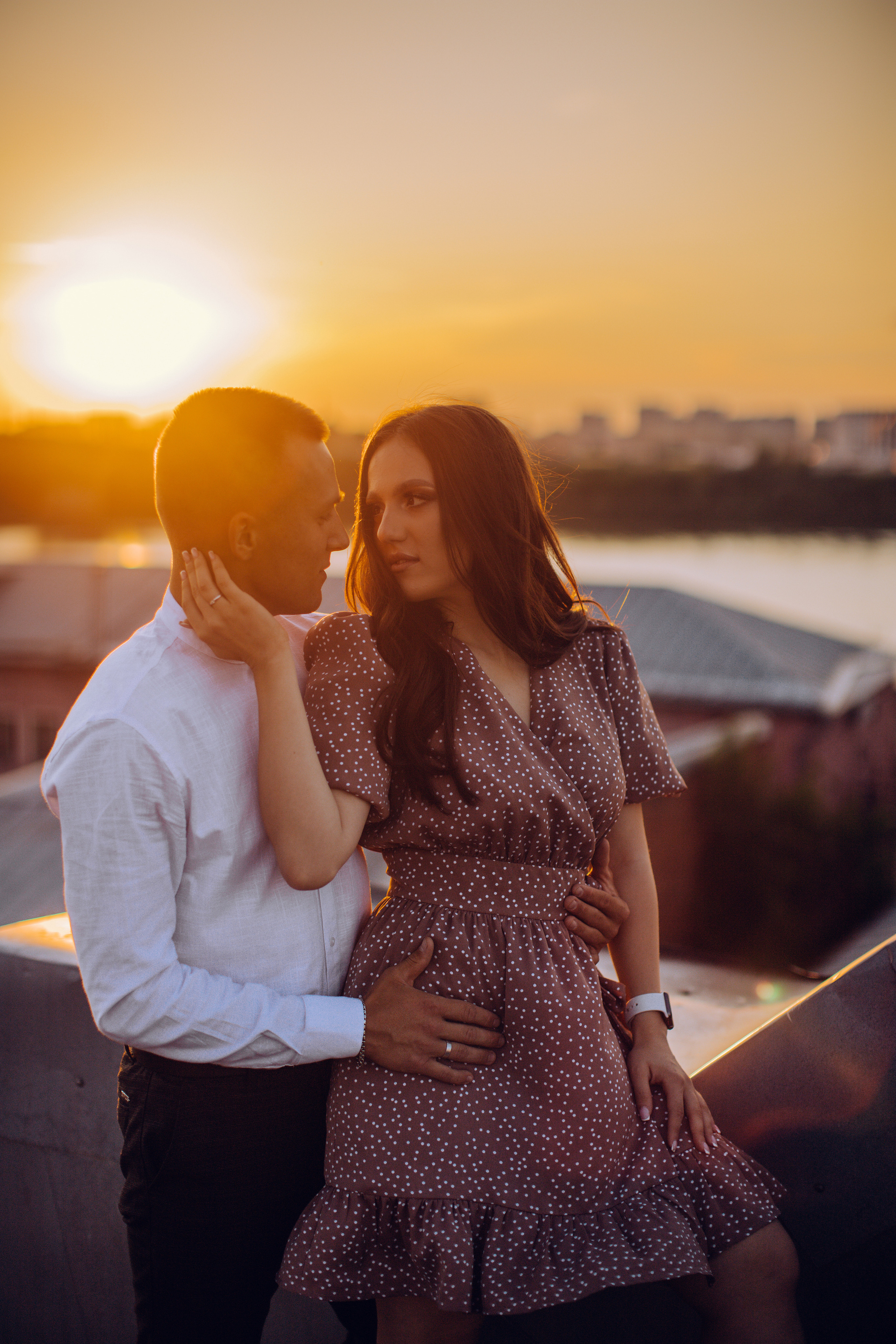 Съемка на крыше. Фотограф Нижний Новгород