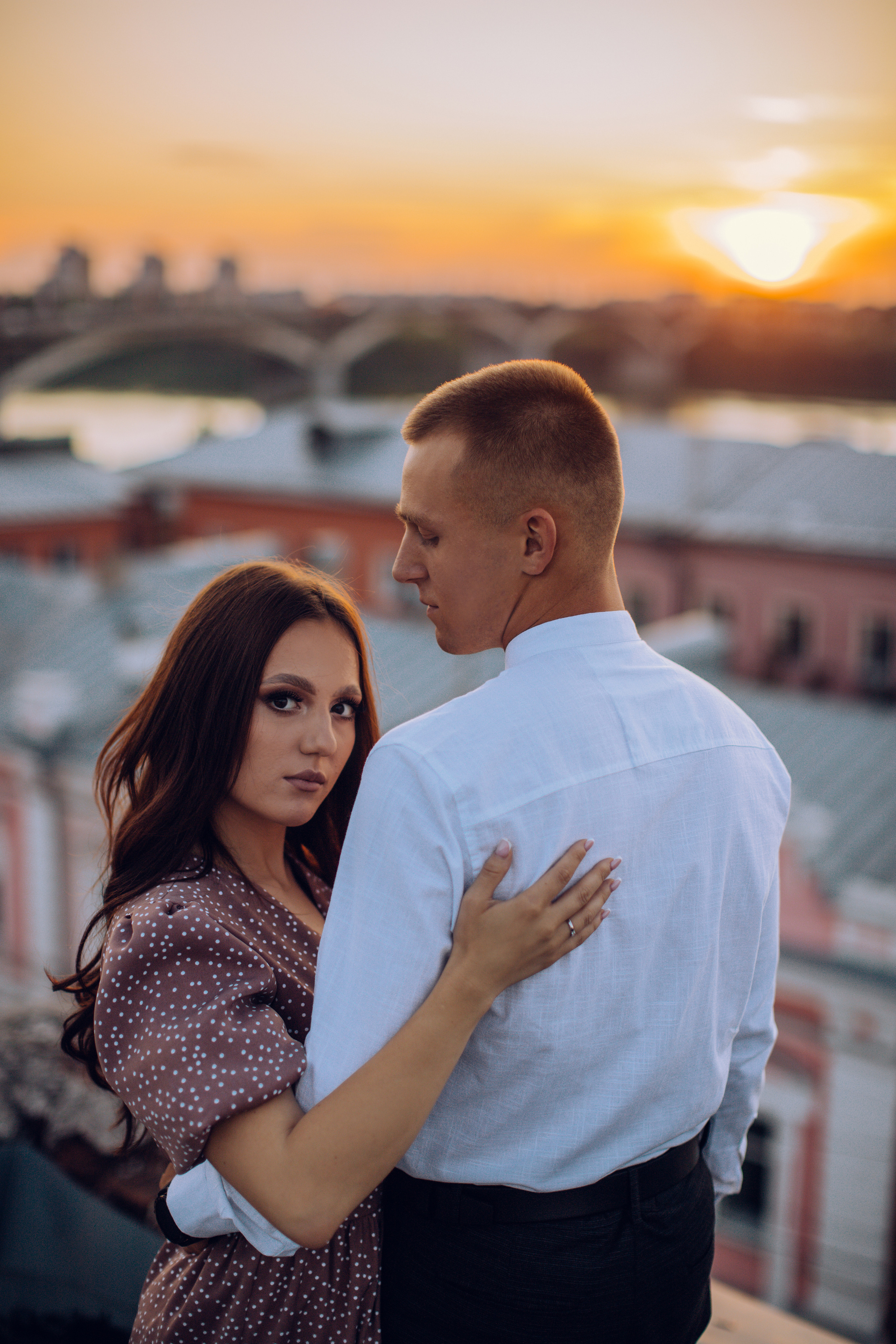 Съемка на крыше. Фотограф Нижний Новгород