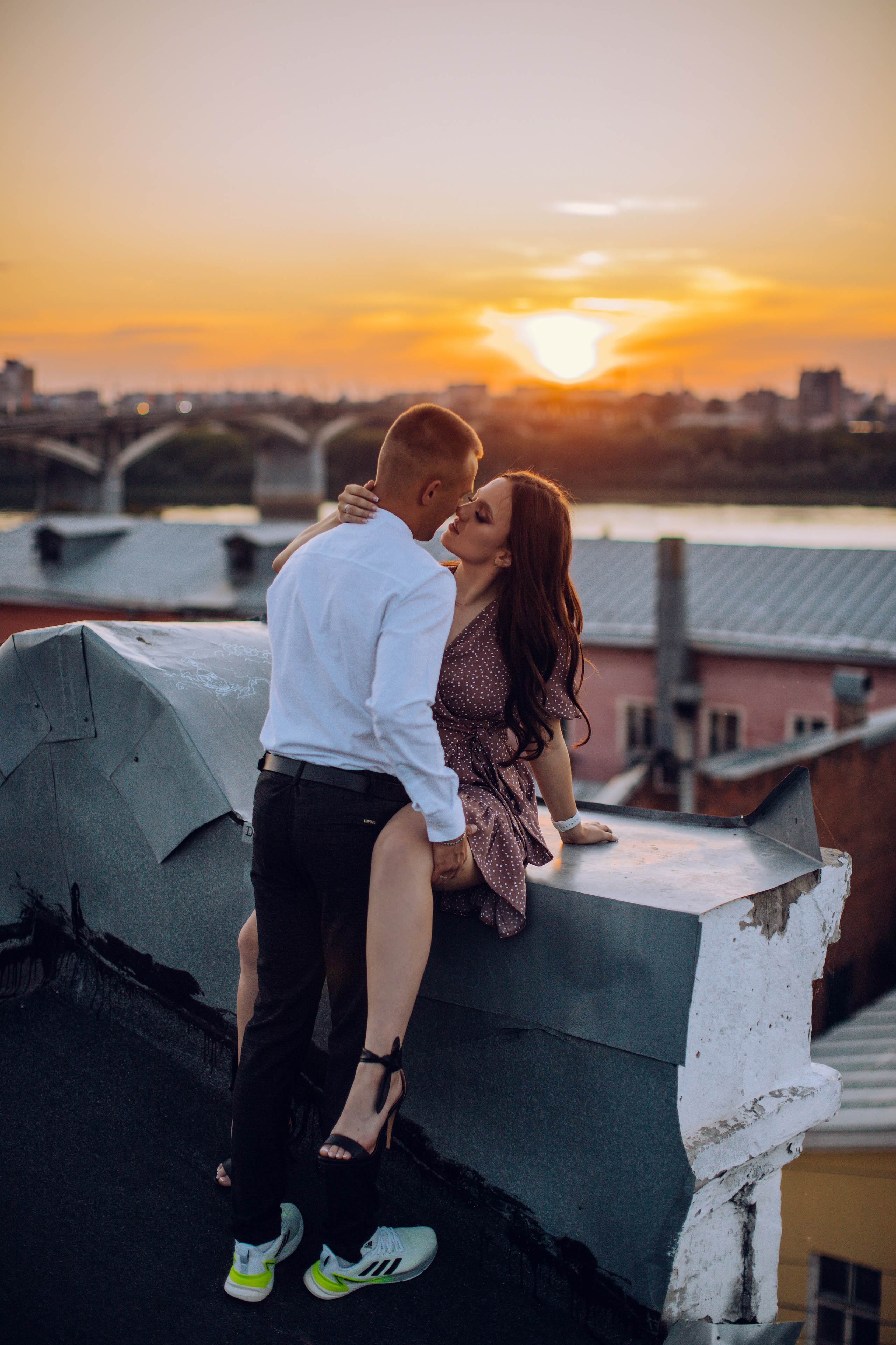 Съемка на крыше. Фотограф Нижний Новгород