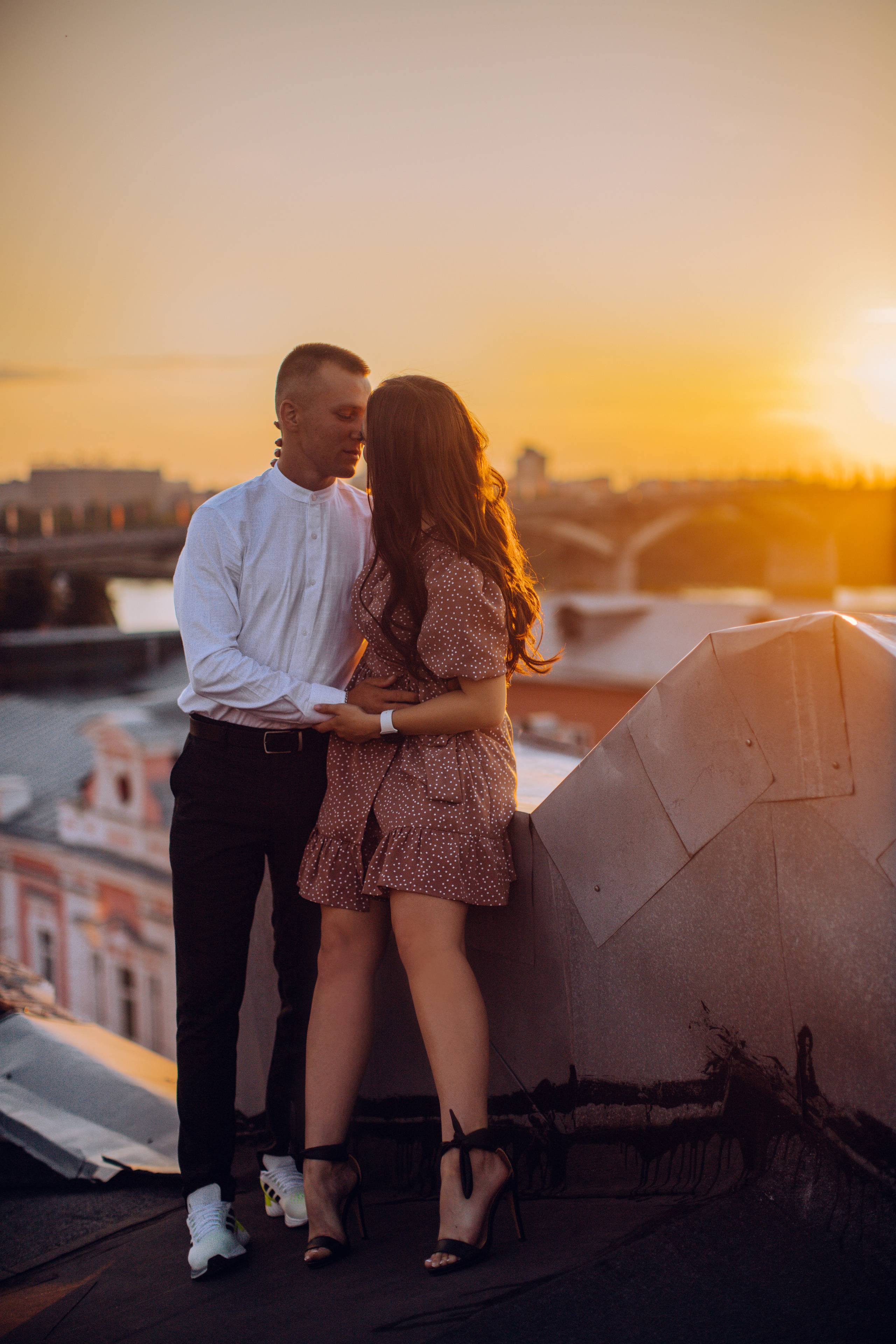 Съемка на крыше. Фотограф Нижний Новгород