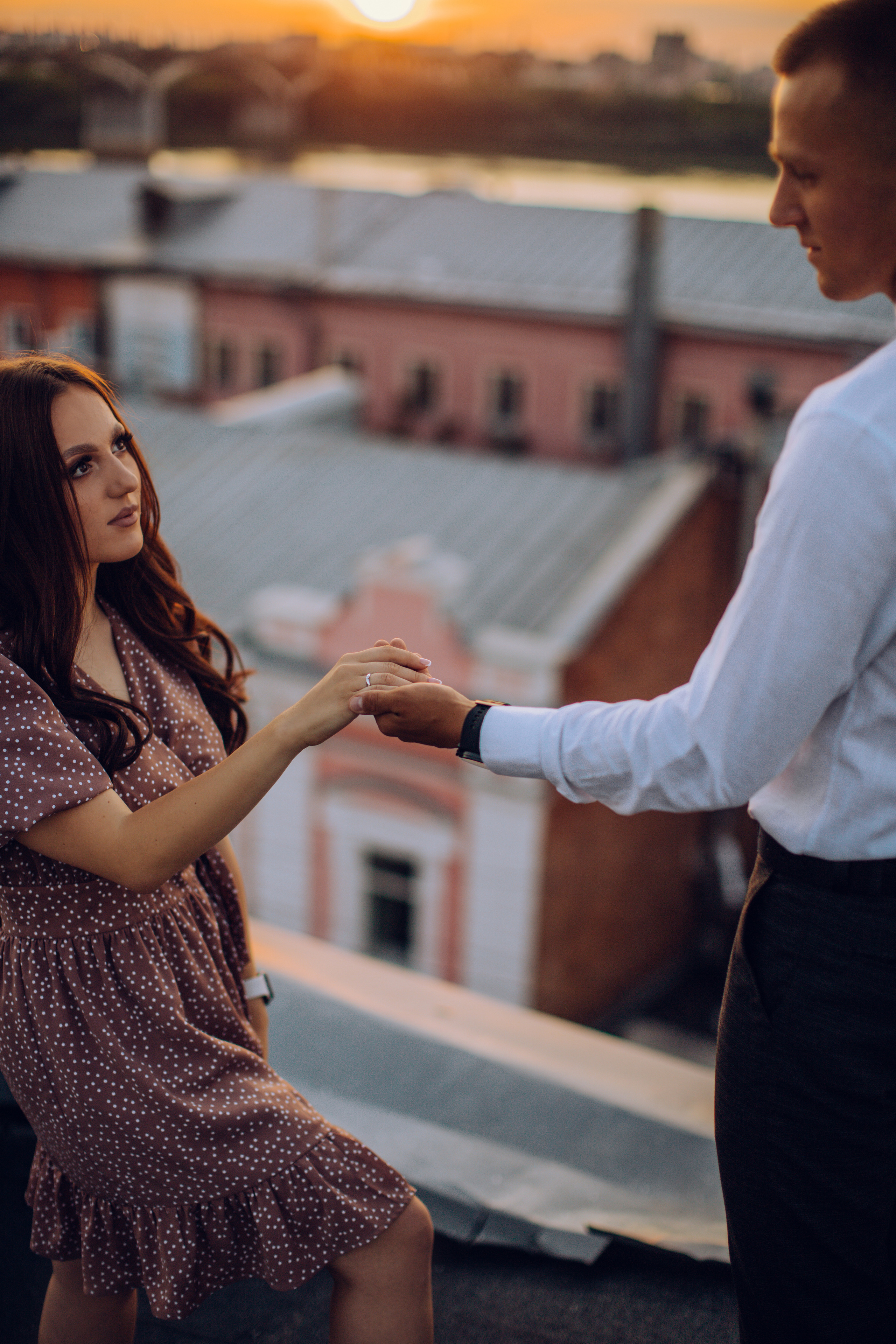 Съемка на крыше. Фотограф Нижний Новгород