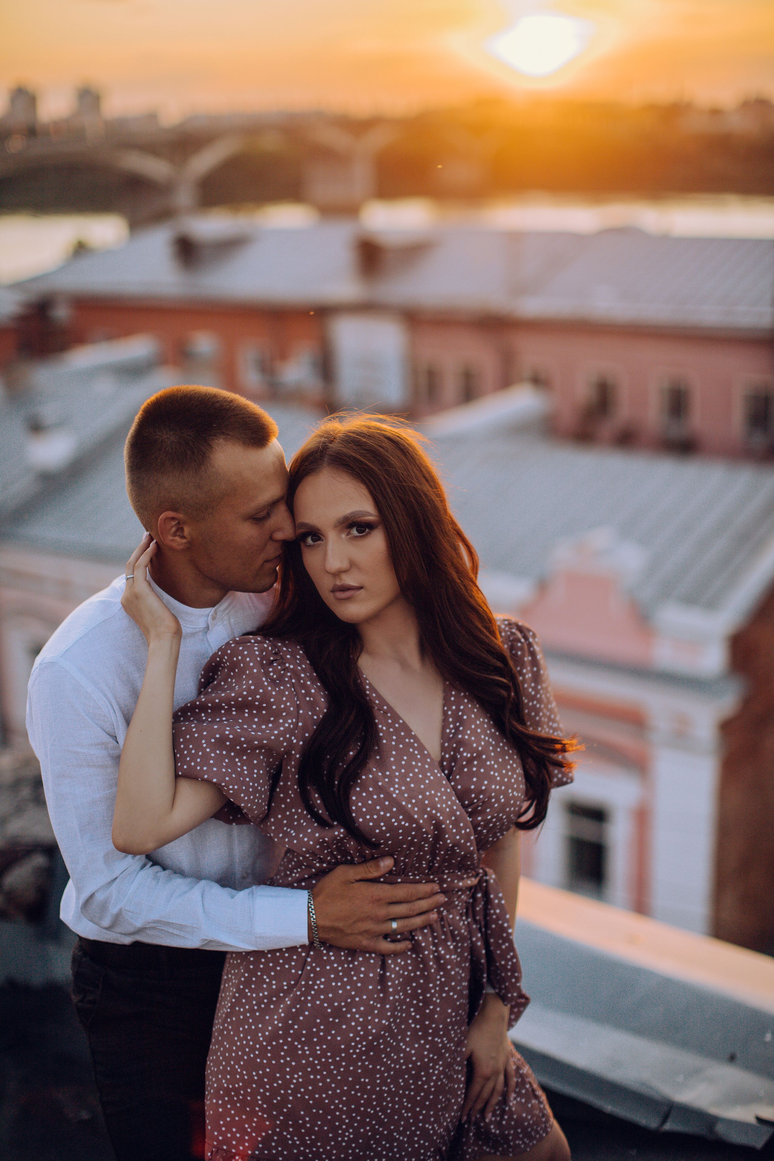 Съемка на крыше. Фотограф Нижний Новгород