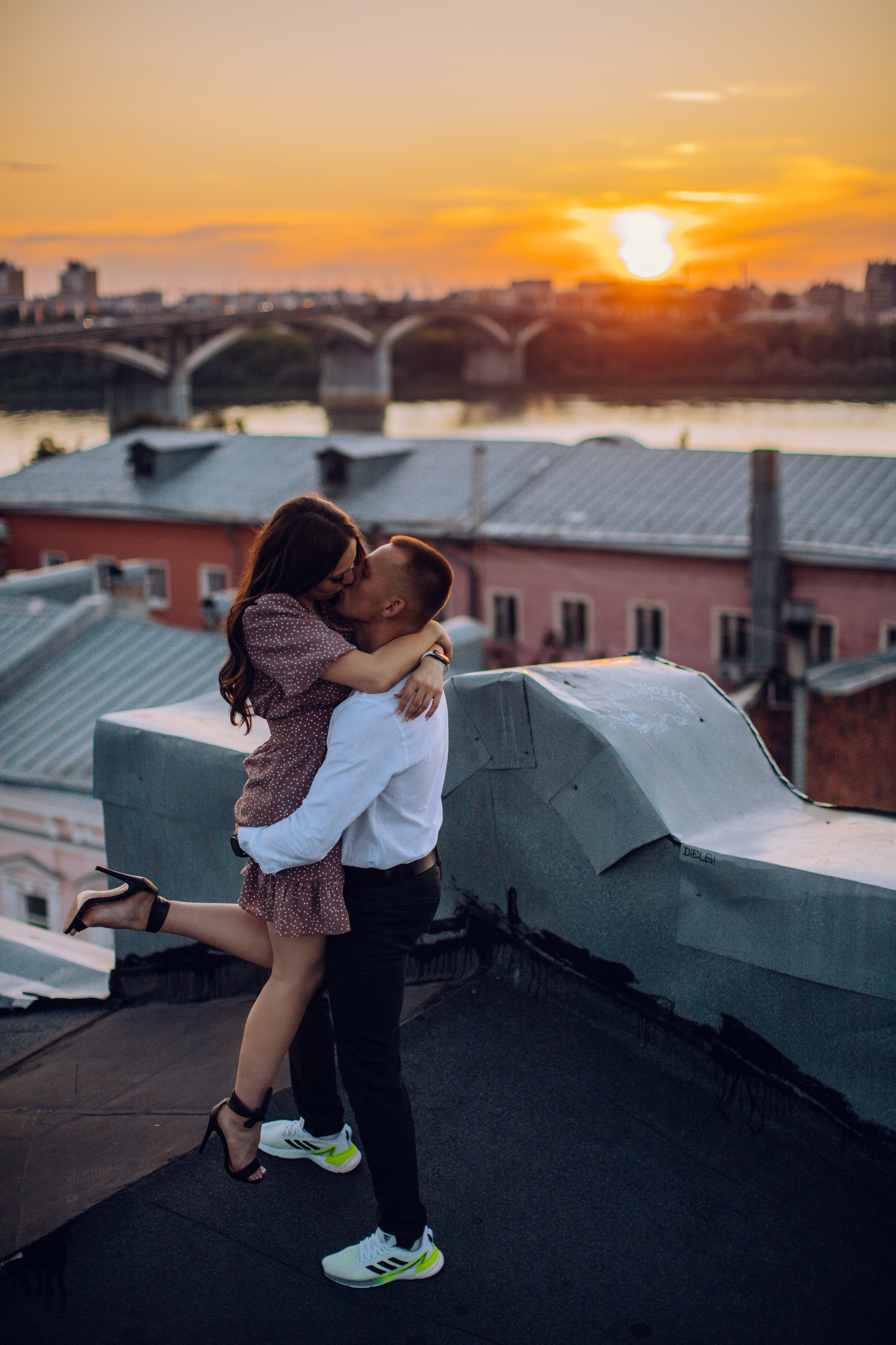 Съемка на крыше. Фотограф Нижний Новгород