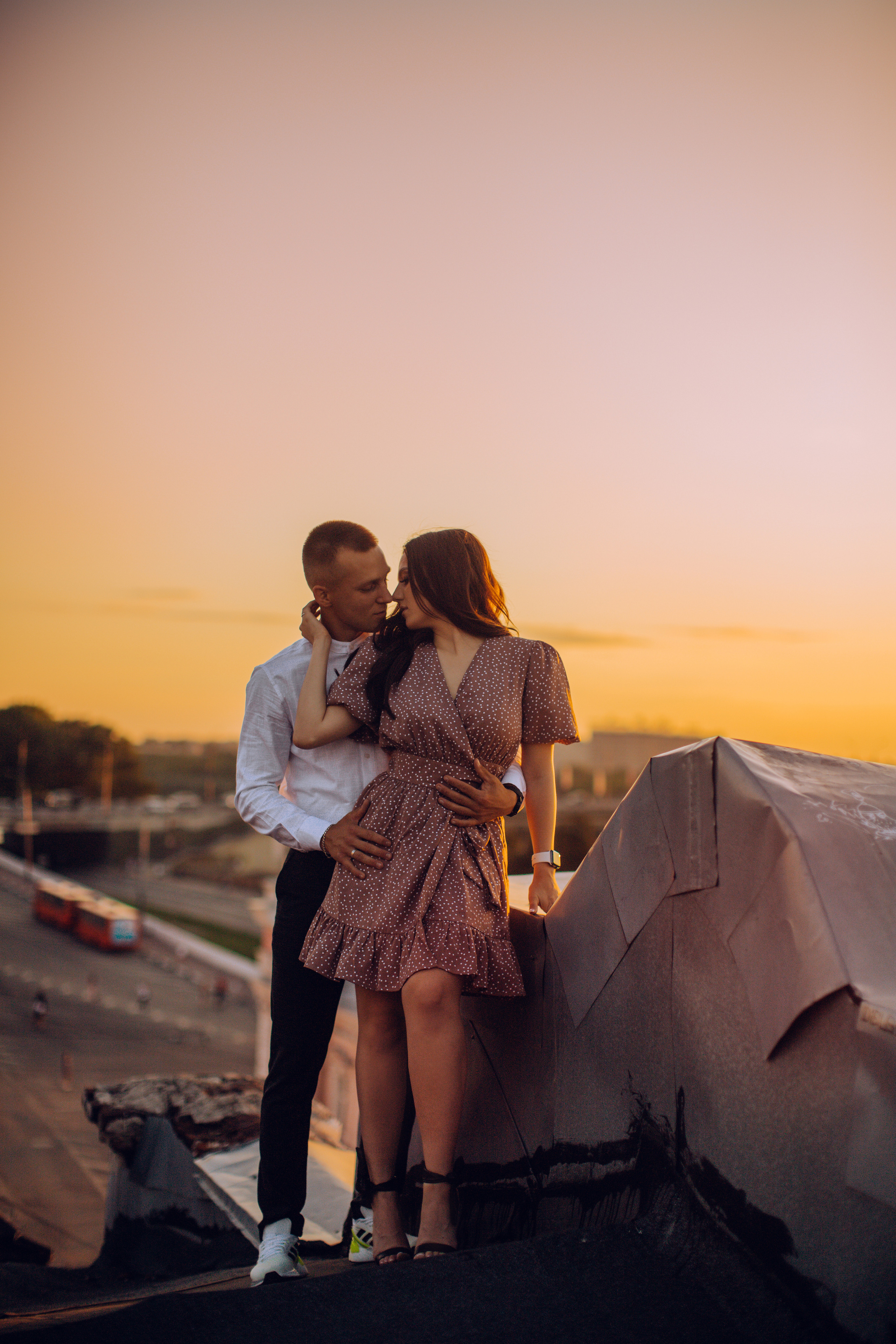 Съемка на крыше. Фотограф Нижний Новгород