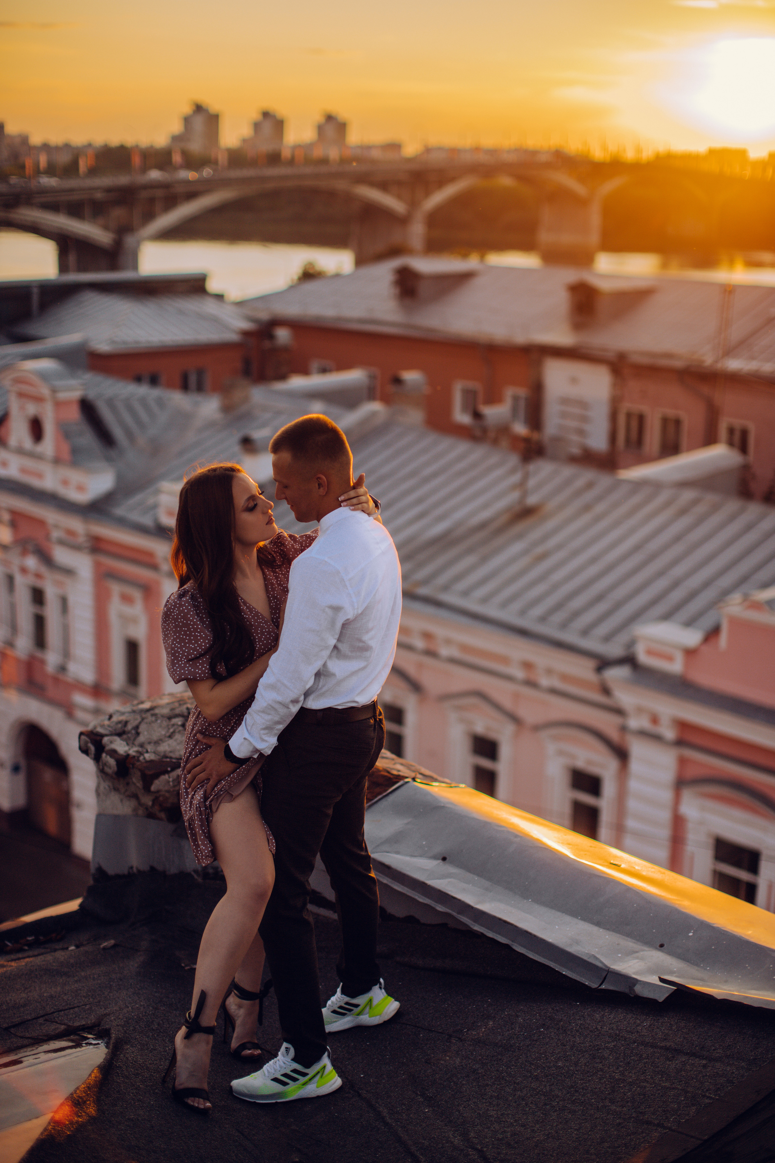 Съемка на крыше. Фотограф Нижний Новгород