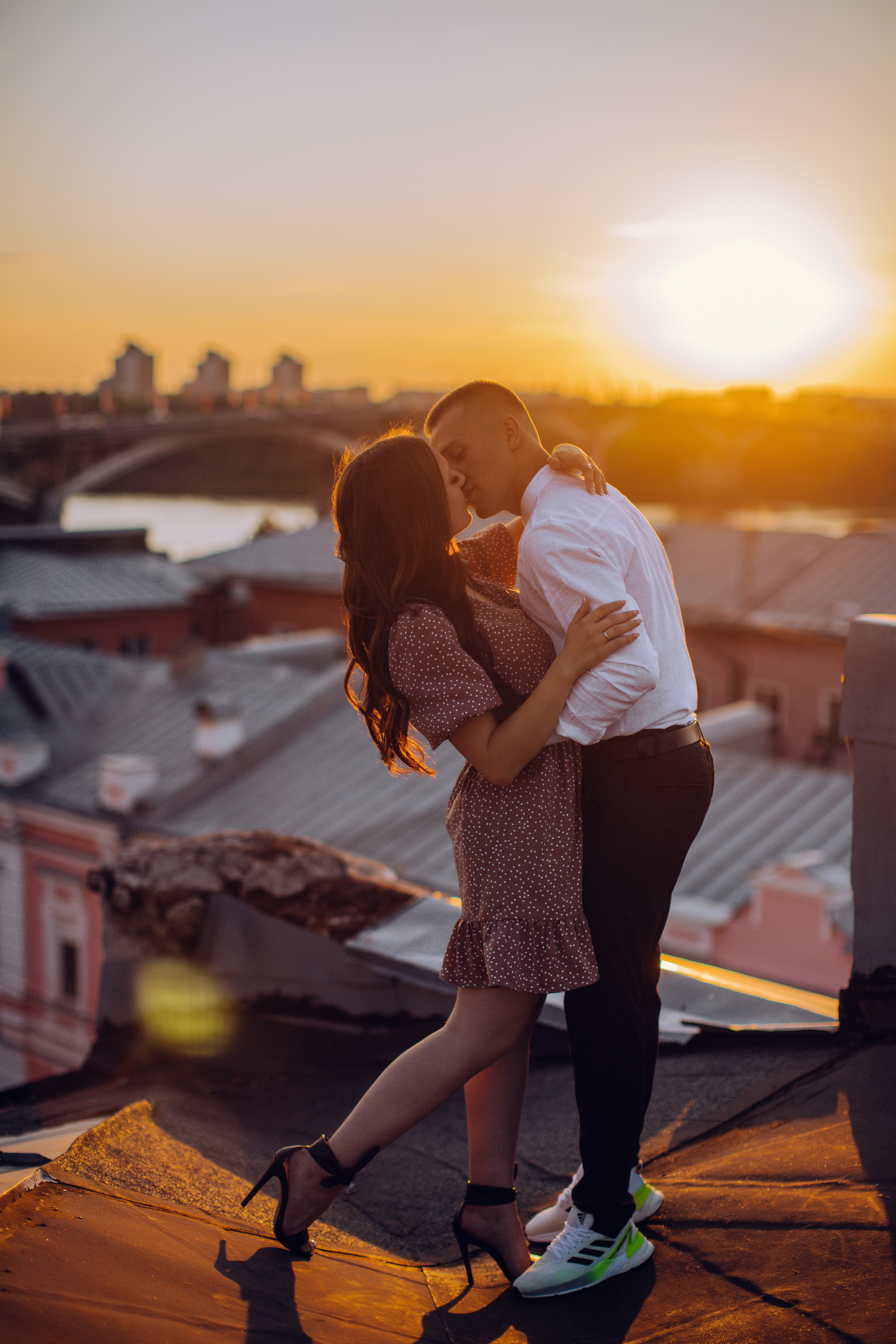 Съемка на крыше. Фотограф Нижний Новгород