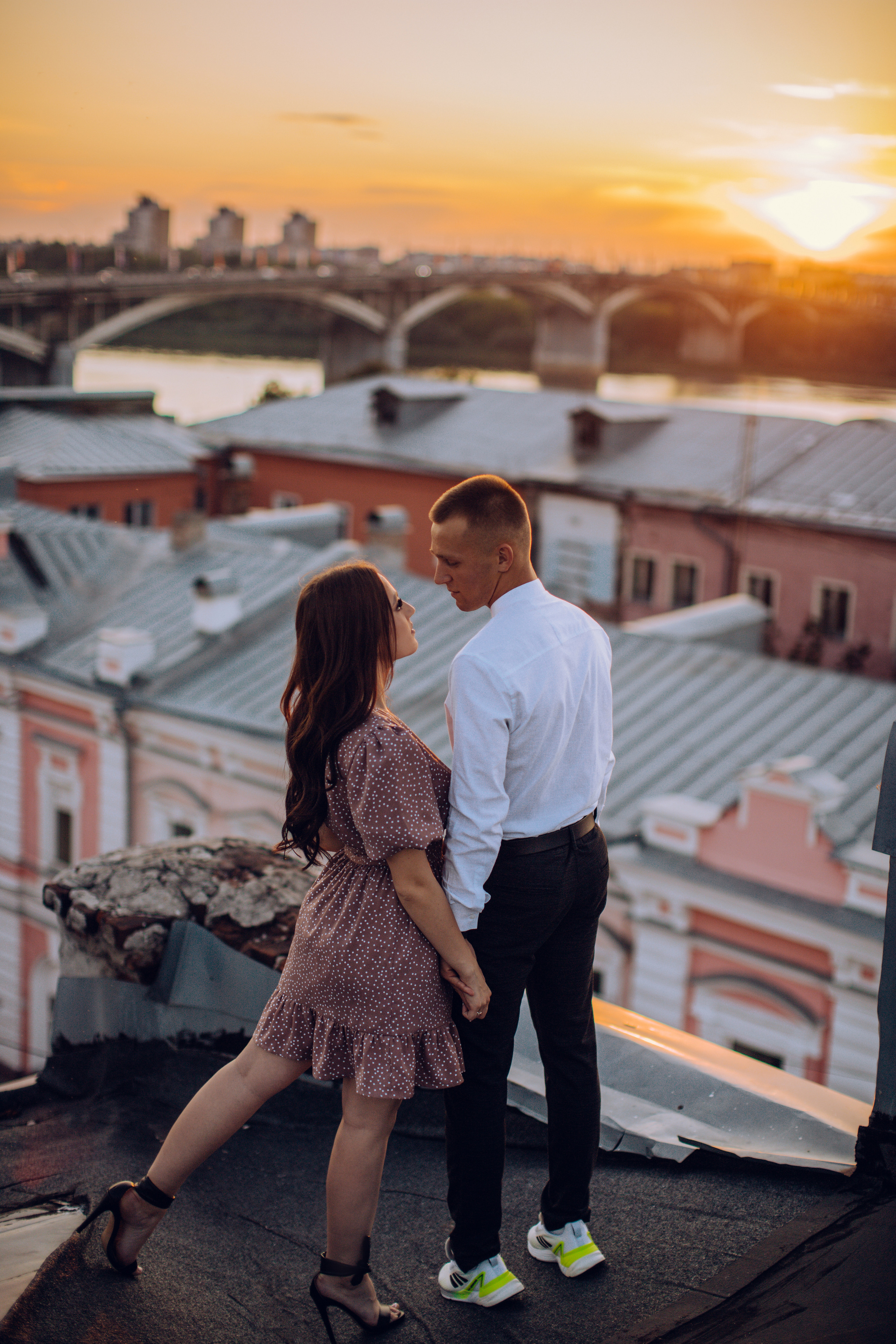 Съемка на крыше. Фотограф Нижний Новгород