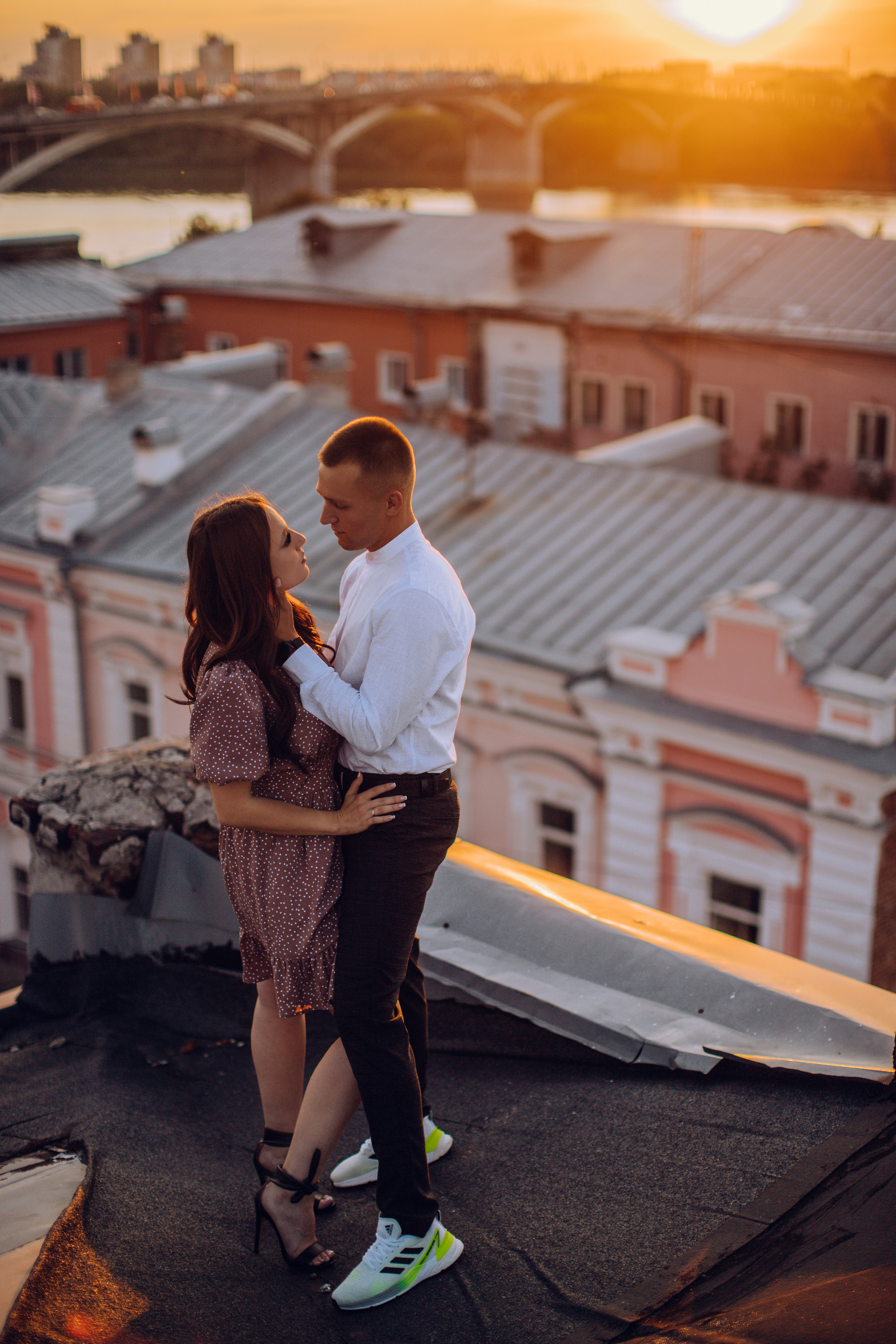 Съемка на крыше. Фотограф Нижний Новгород