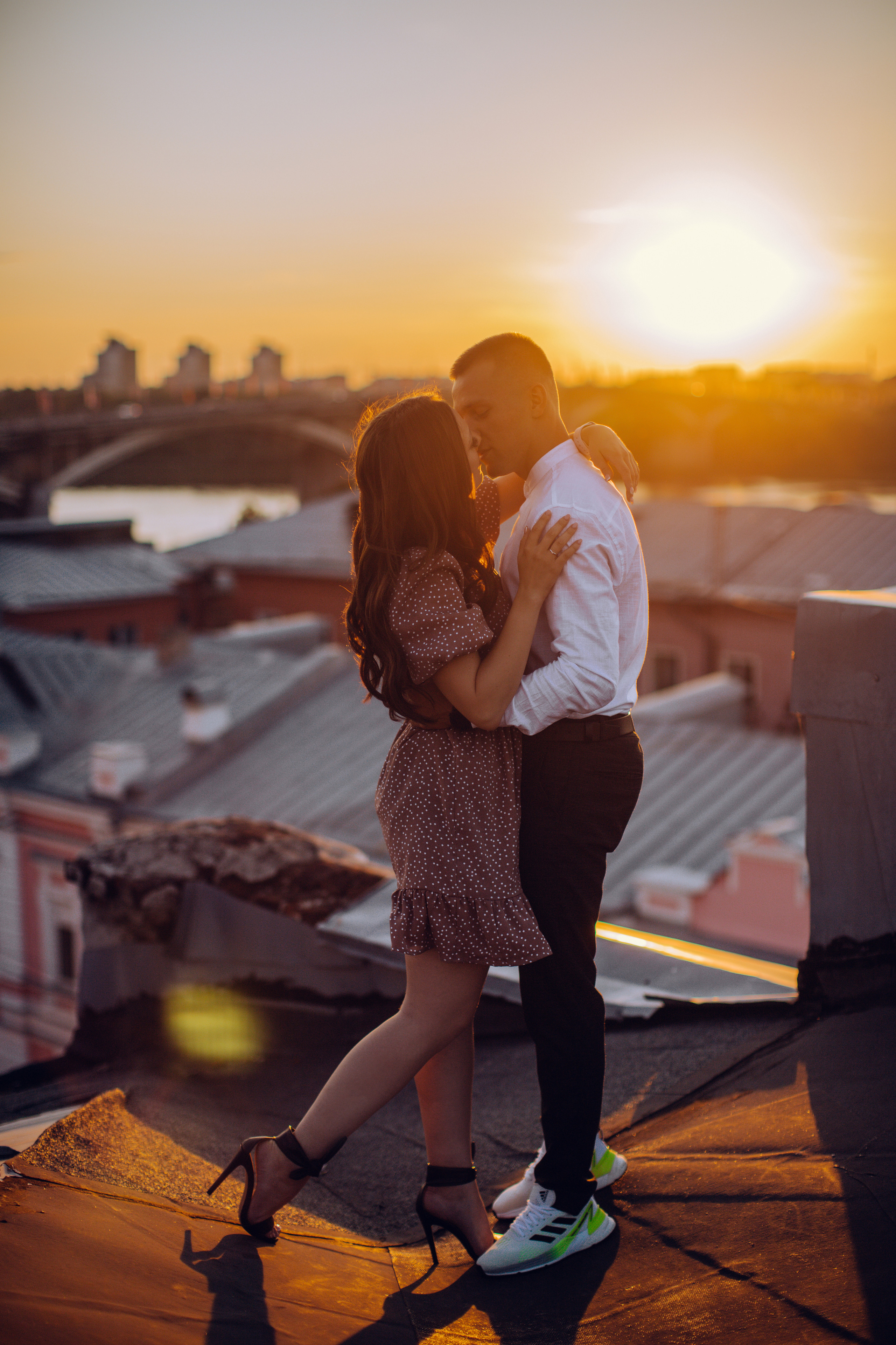 Съемка на крыше. Фотограф Нижний Новгород