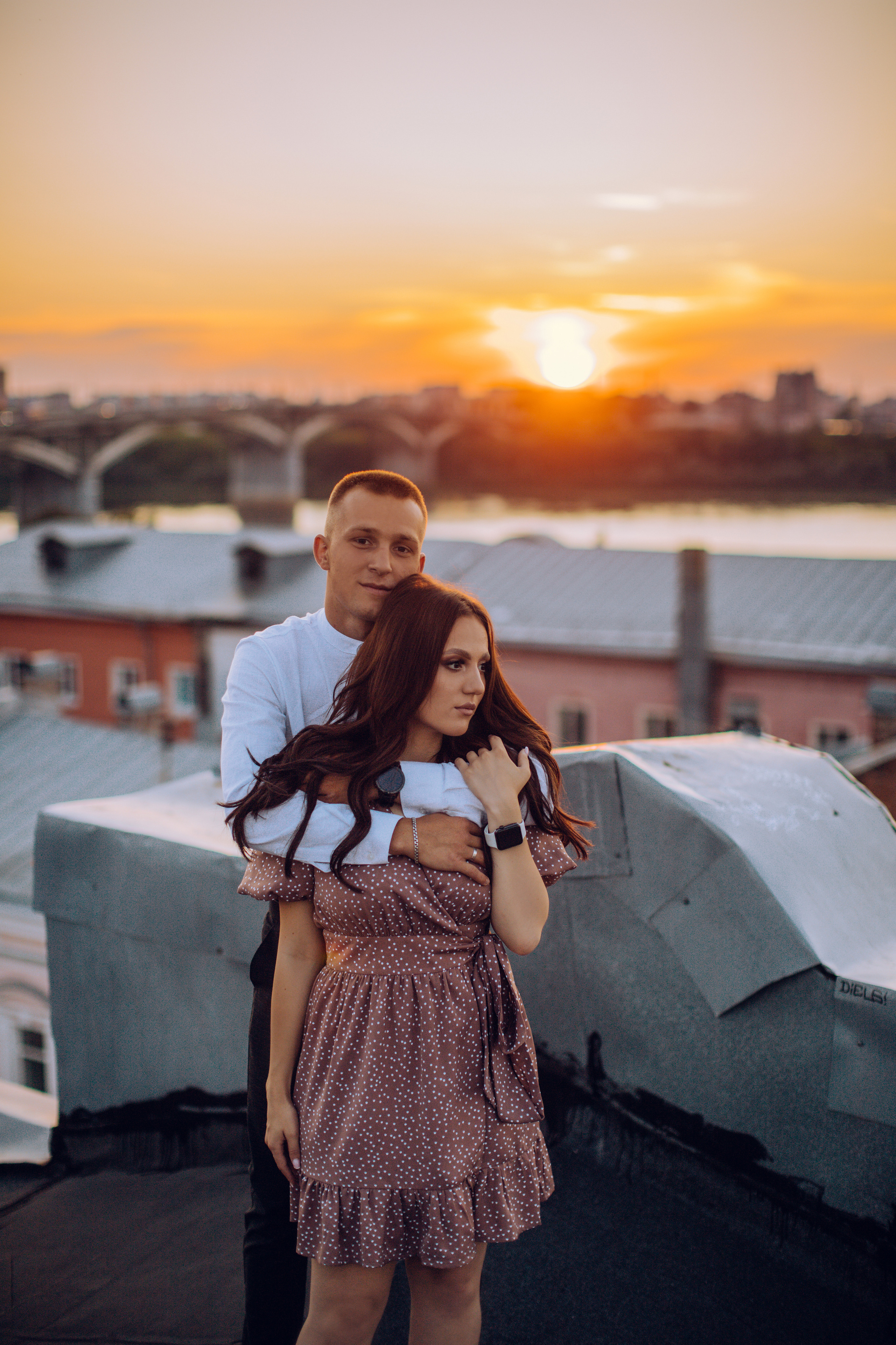 Съемка на крыше. Фотограф Нижний Новгород