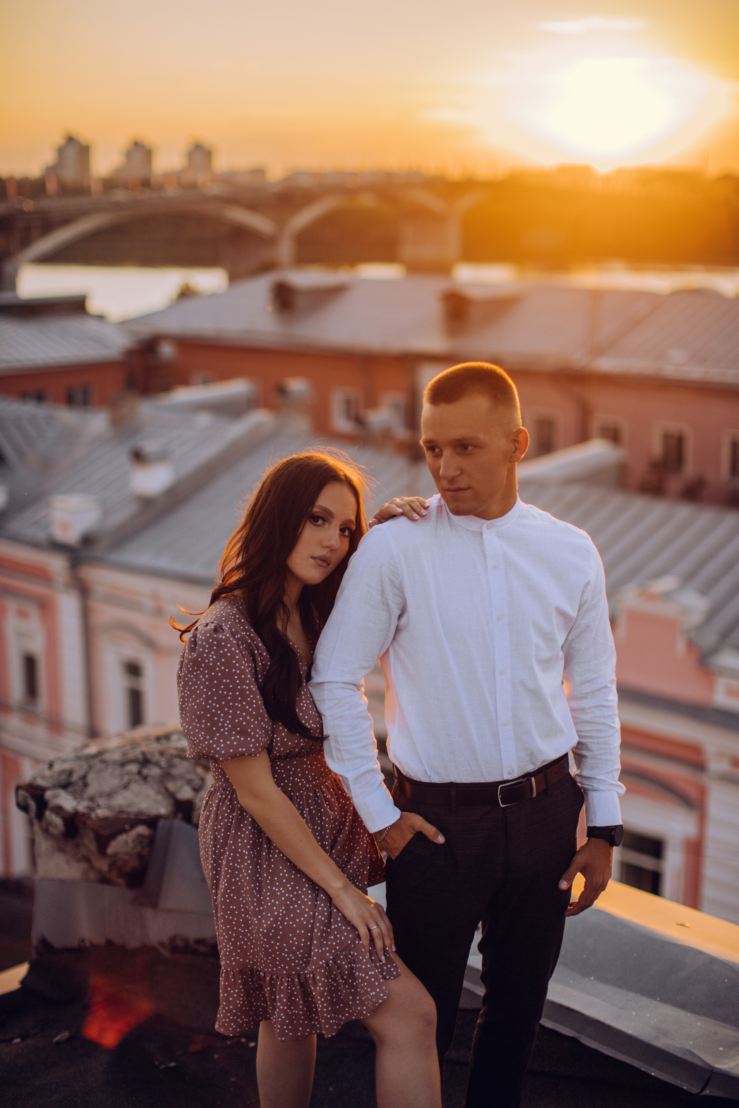 Съемка на крыше. Фотограф Нижний Новгород