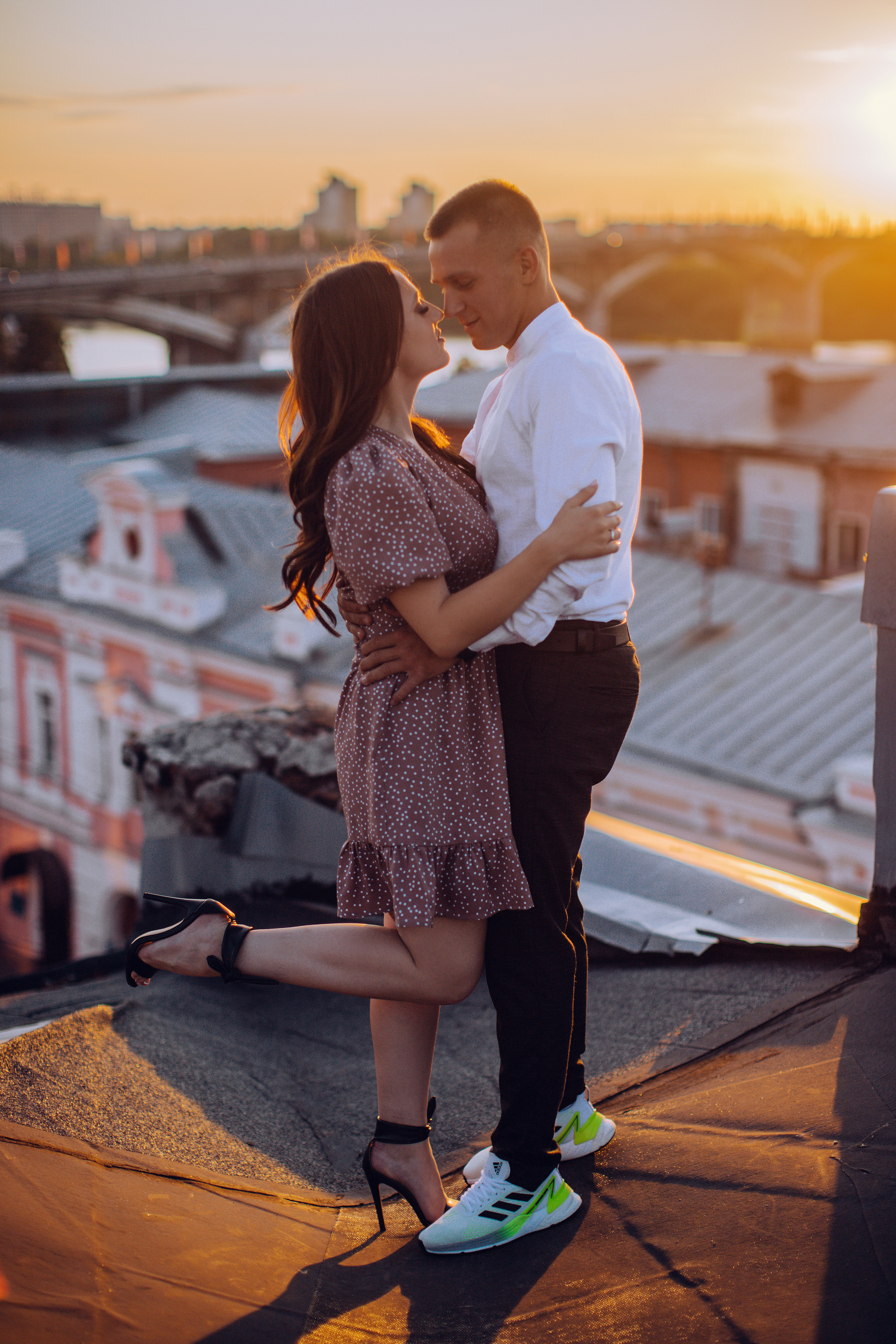 Съемка на крыше. Фотограф Нижний Новгород