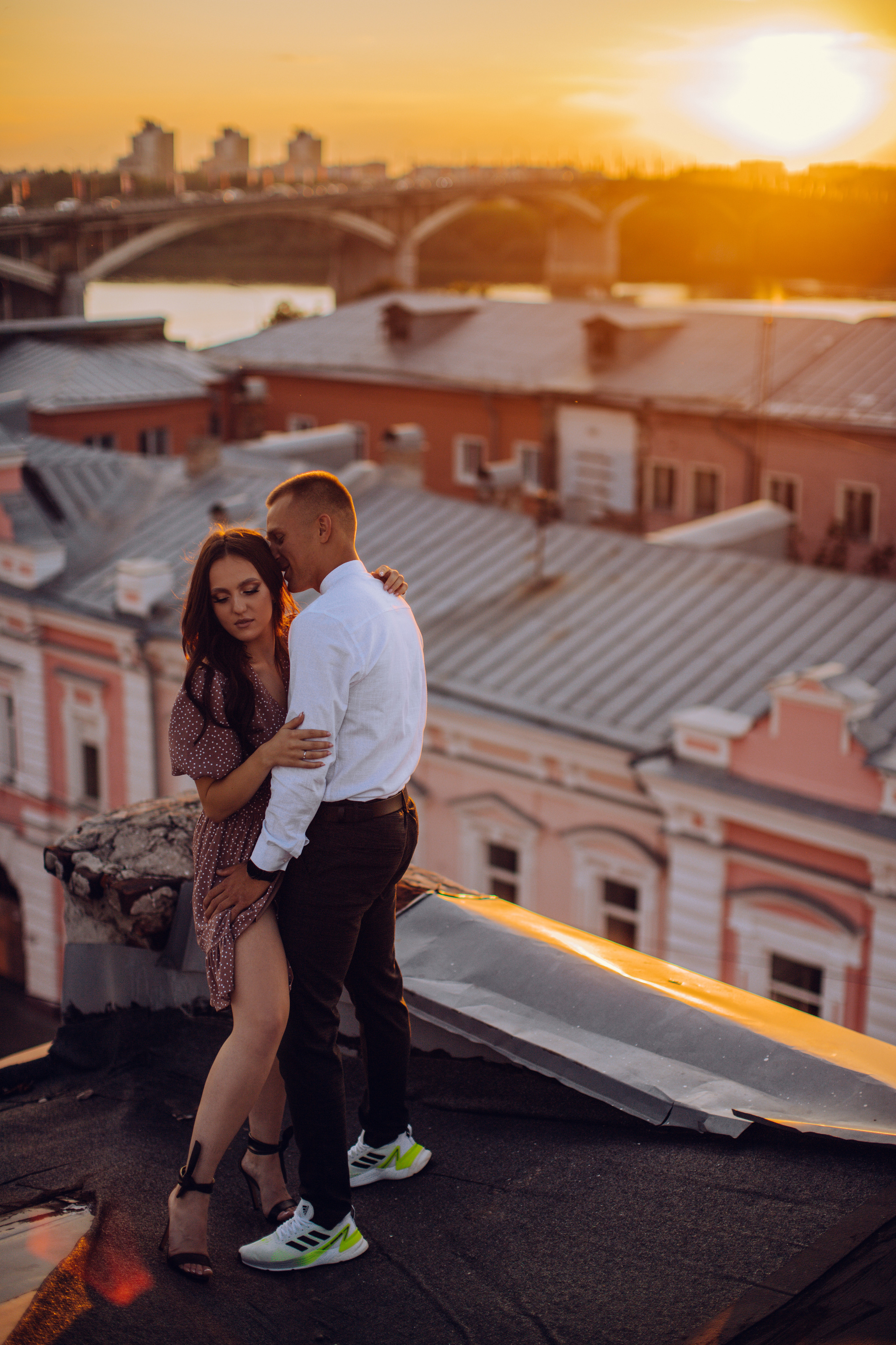 Съемка на крыше. Фотограф Нижний Новгород