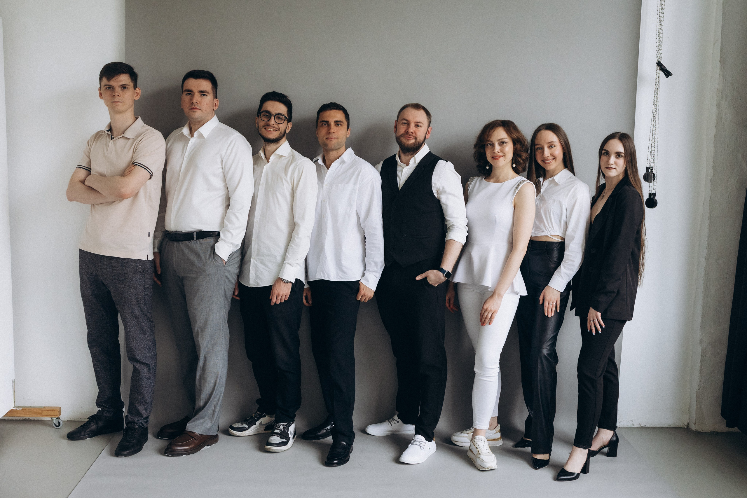 Фотосессия стоматологов в студии. Фотограф Артем Бросов в Санкт-Петербурге и Дубае