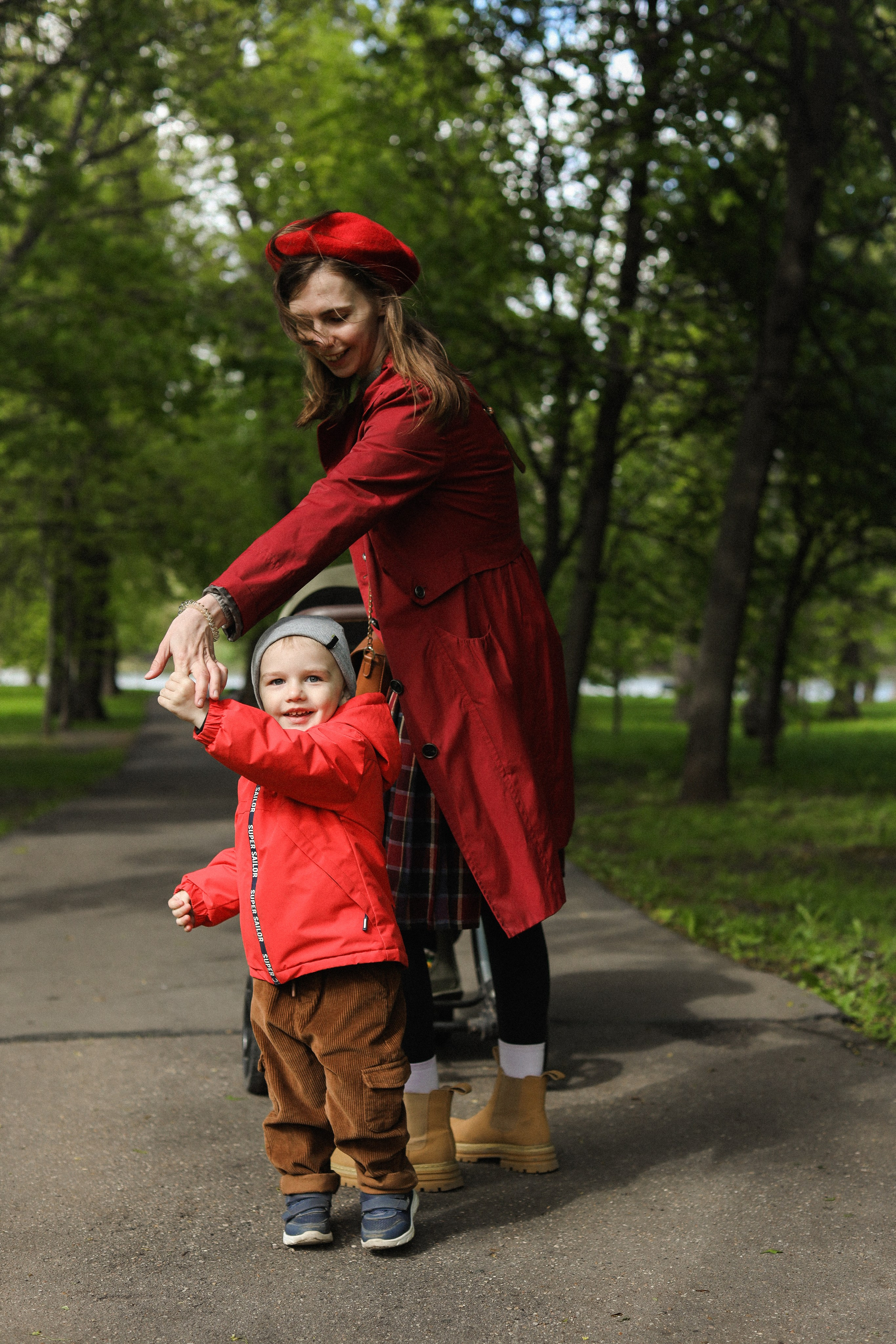 Прогулка мамы с сыновьями. Семейный и lovestory фотограф в Москве Светлана Коняхина