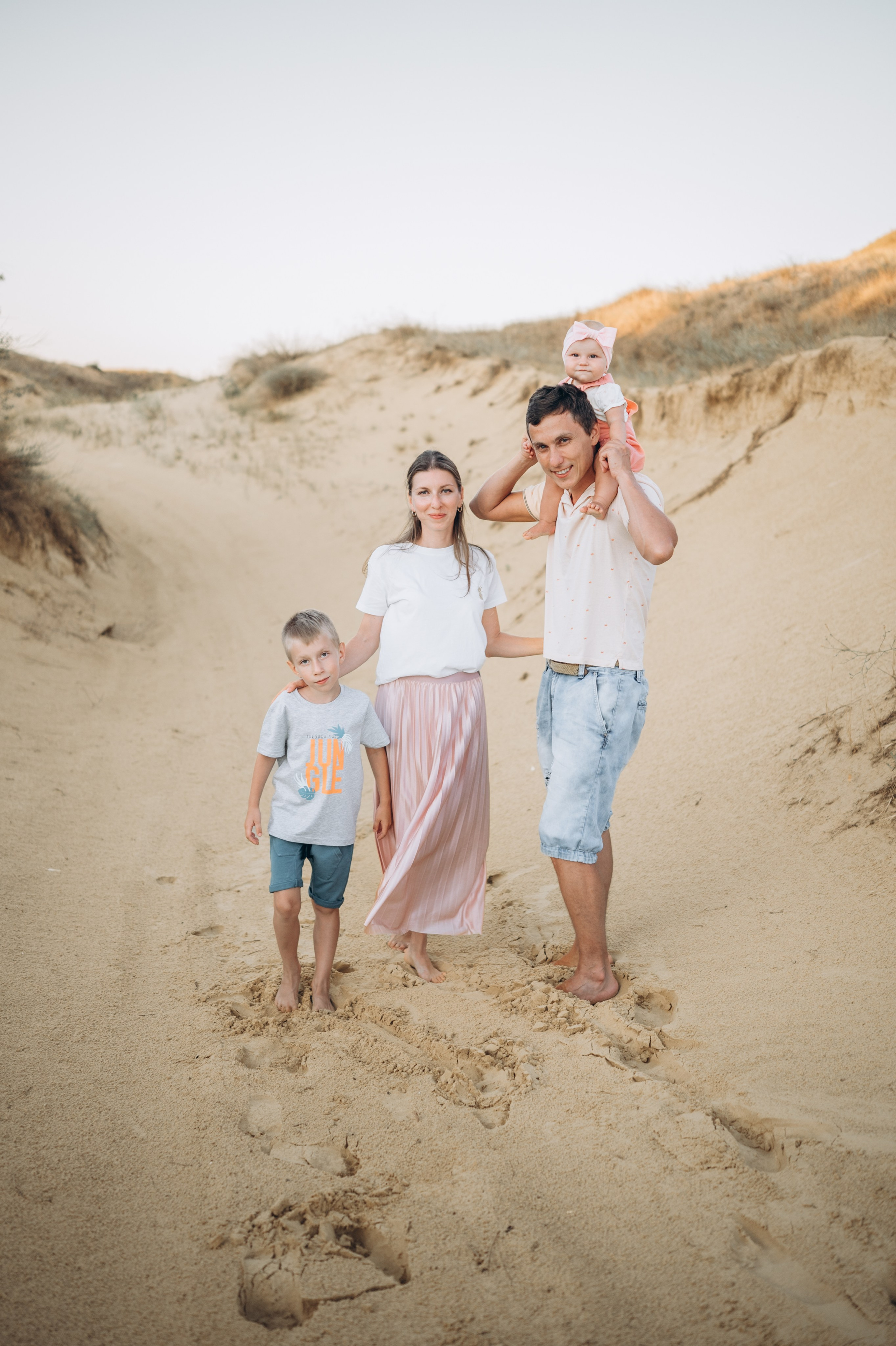 Александр, Ольга, Лева и Маша. Фотограф Горбенко Анна