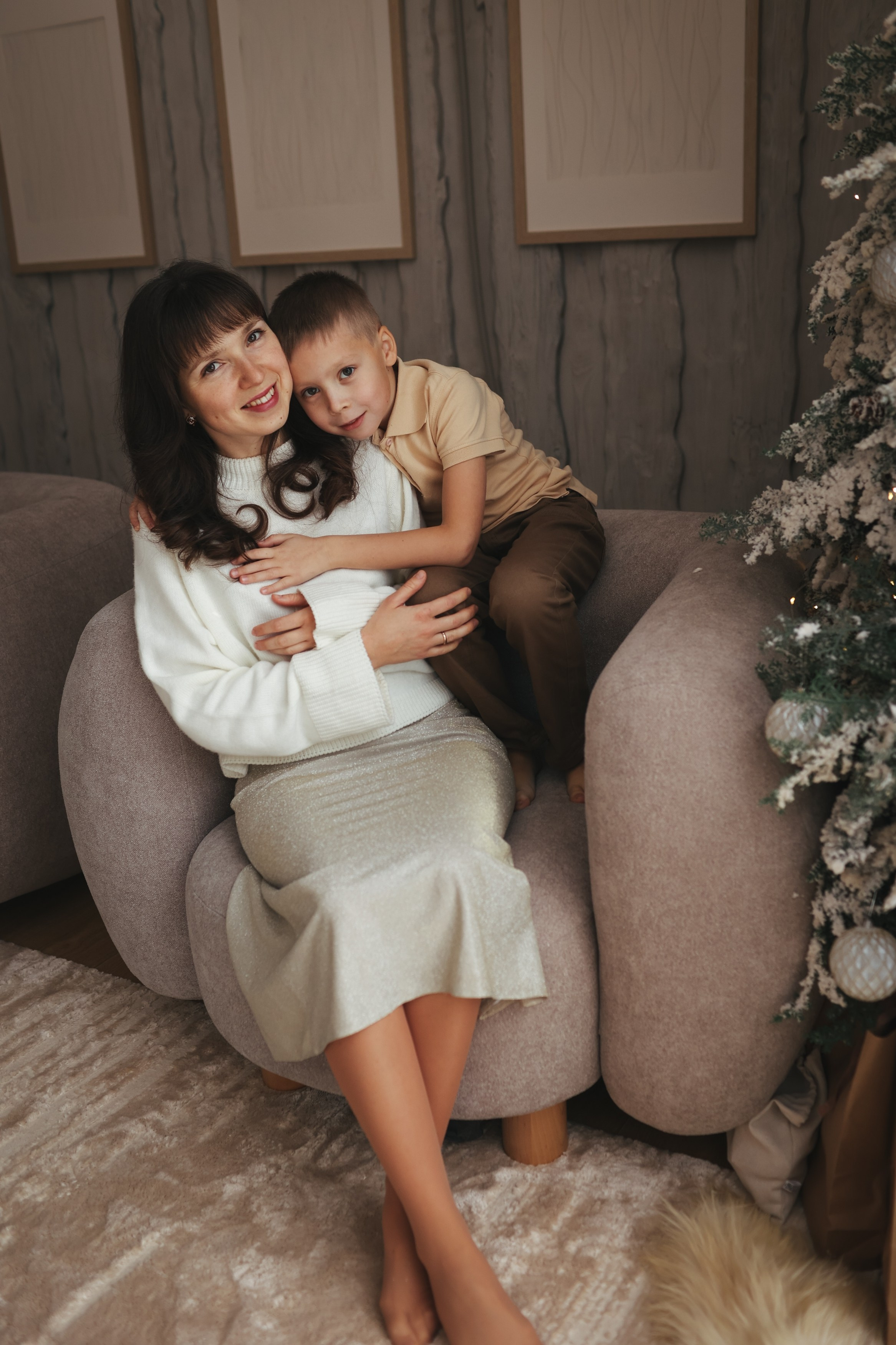 Новый год новогодняя фотосессия семейная фотосесиия. Фотограф Владимир Москва