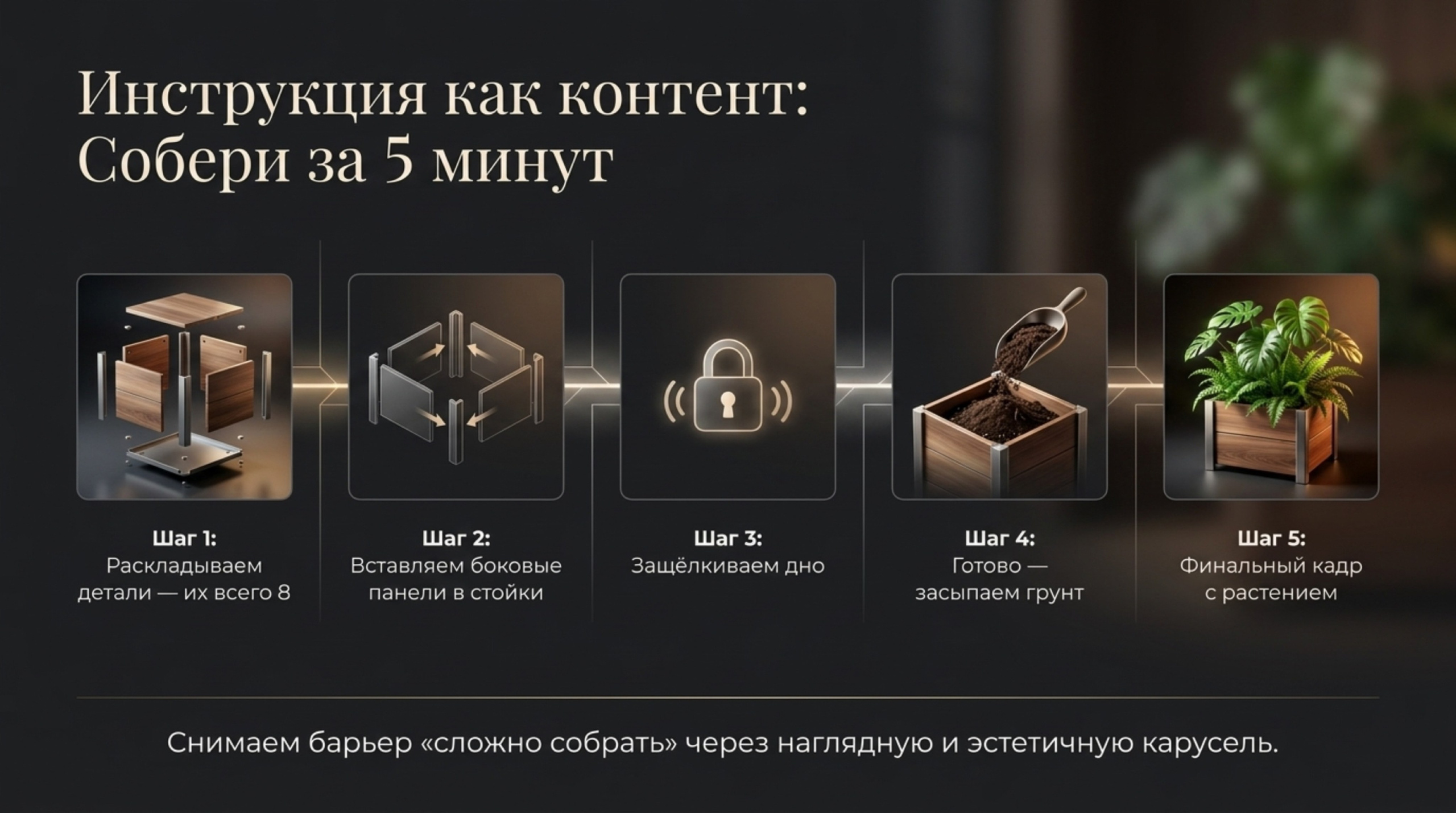 Бренд — Ola Dom. Предметная съёмка для маркетплейсов — фото и видео | Sale Easy