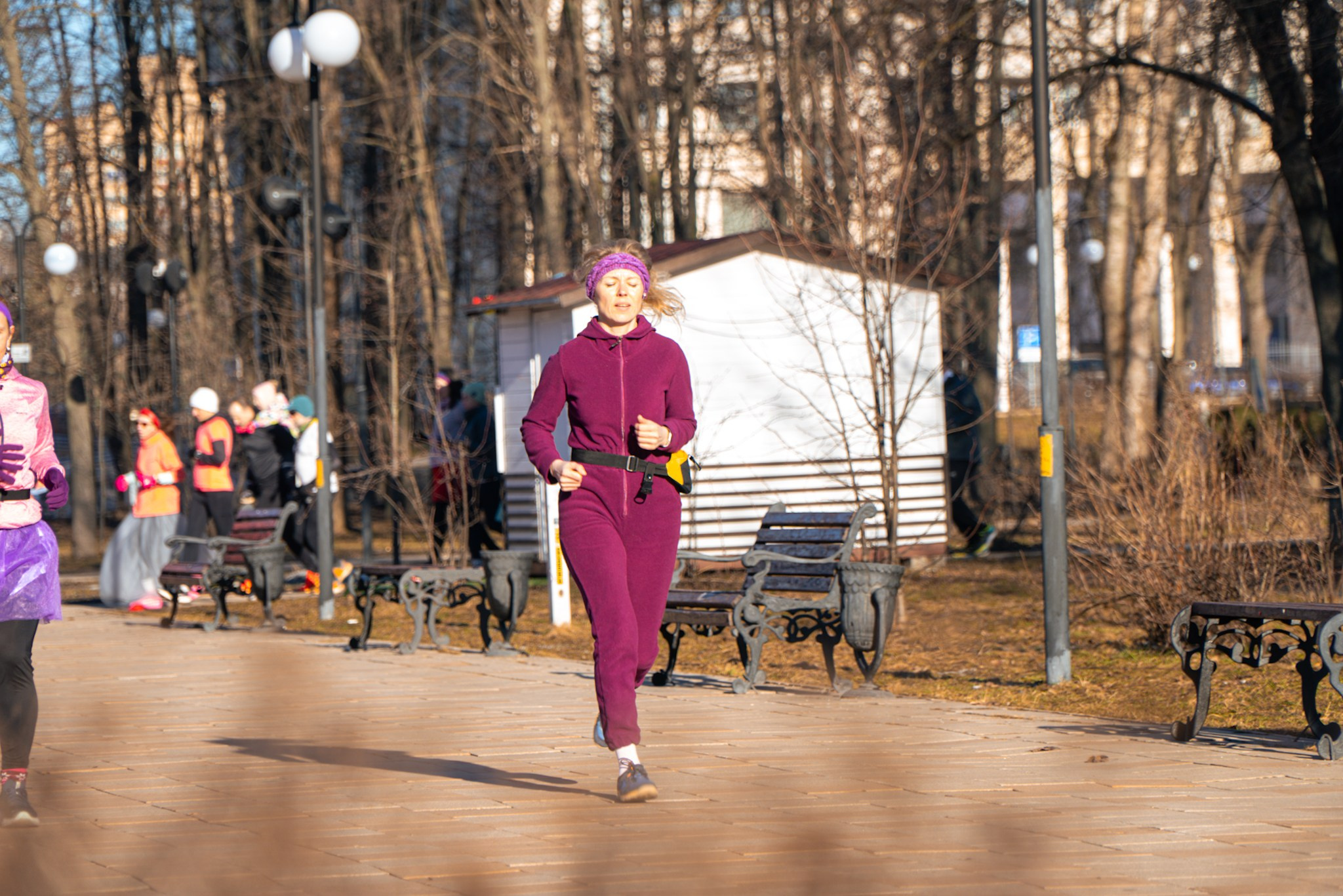5 вёрст Наташинский 8 марта. Роман Капилюшов. Бег. Фото. Видео. г. Люберцы