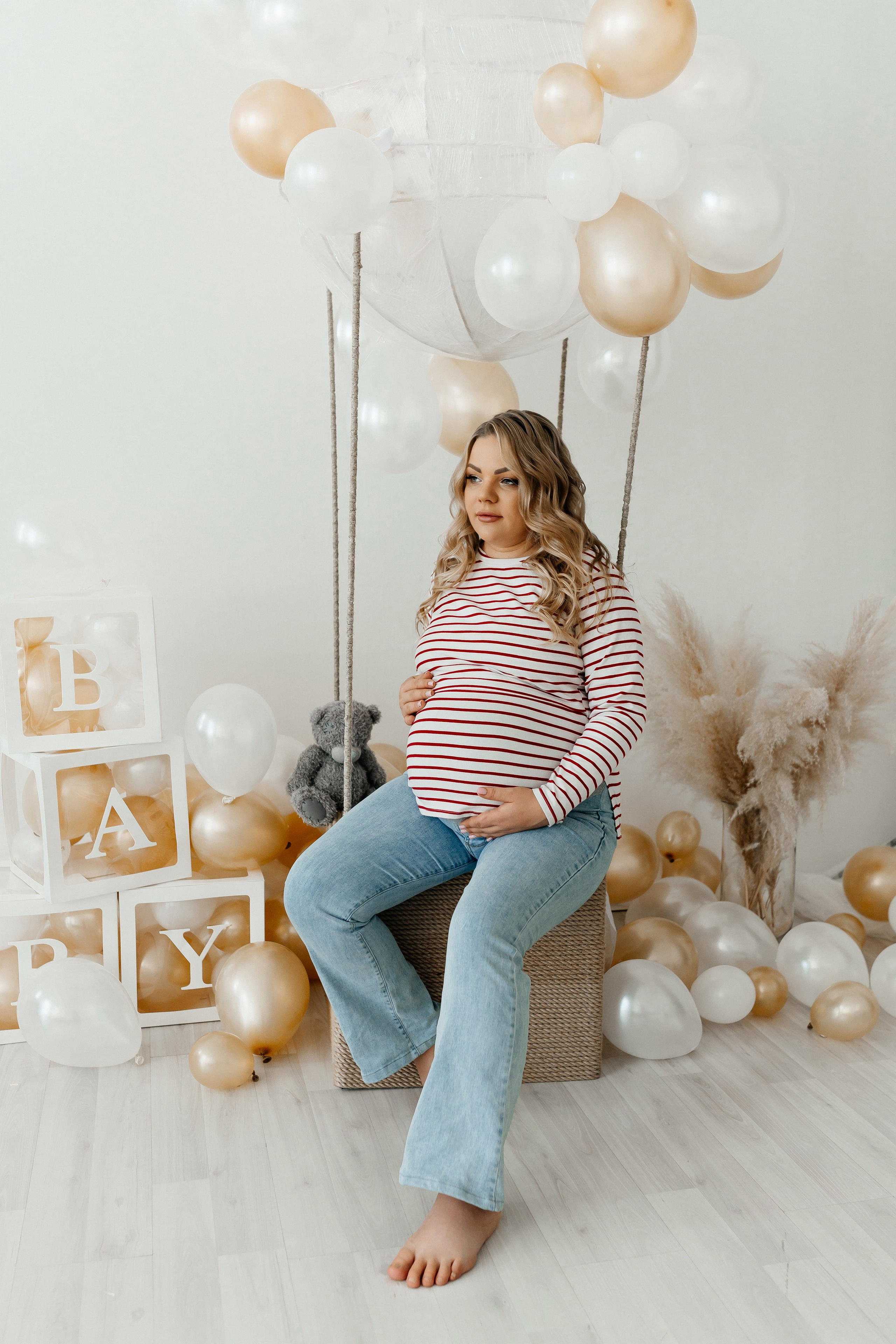 Нежная фотосессия для беременных. Фотограф Ким Наталья в Красноярске