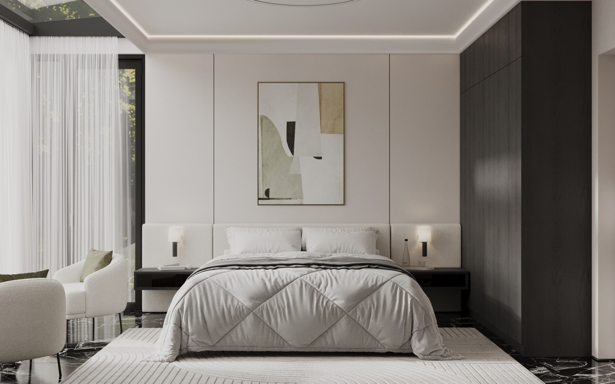 River Park | Guest house. Екатерина Коренева | 3d визуализация