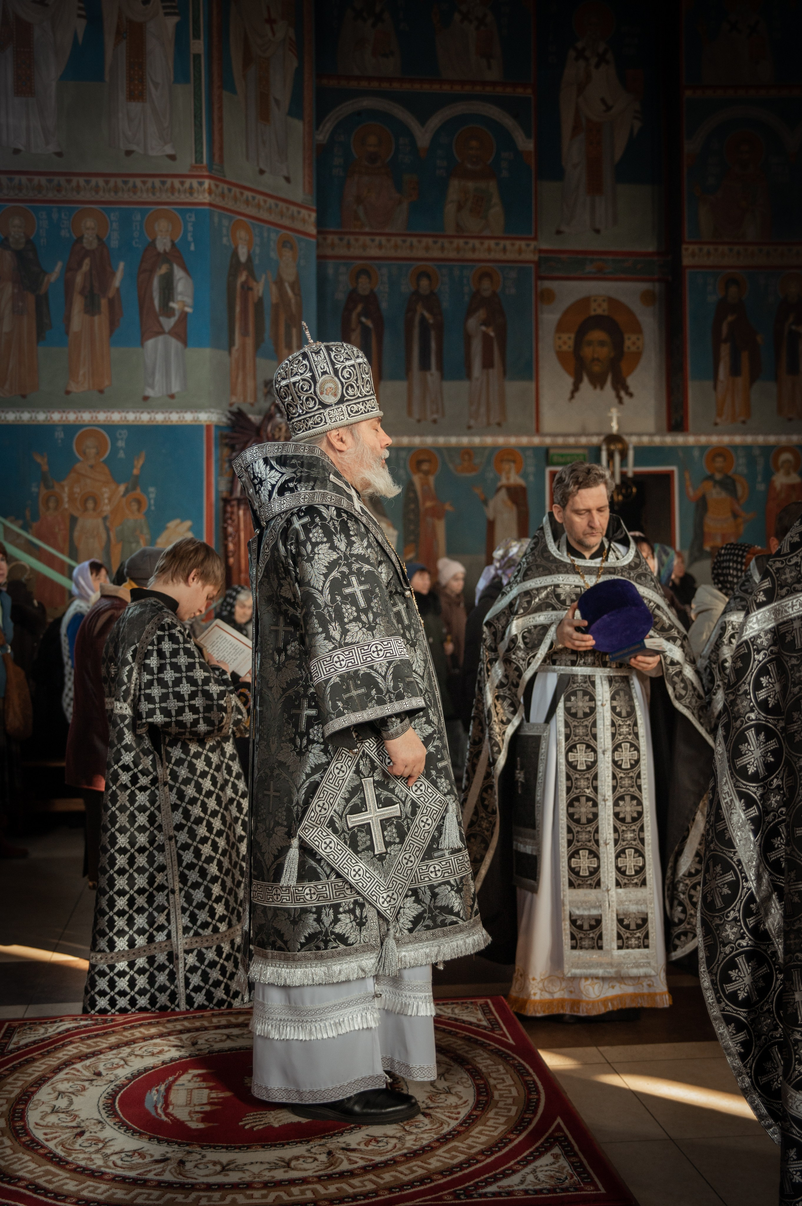 Преждеосвящение Даров. Храм Серафима Саровского. Церковный, семейный и репортажный фотограф Волгоград, Волжский