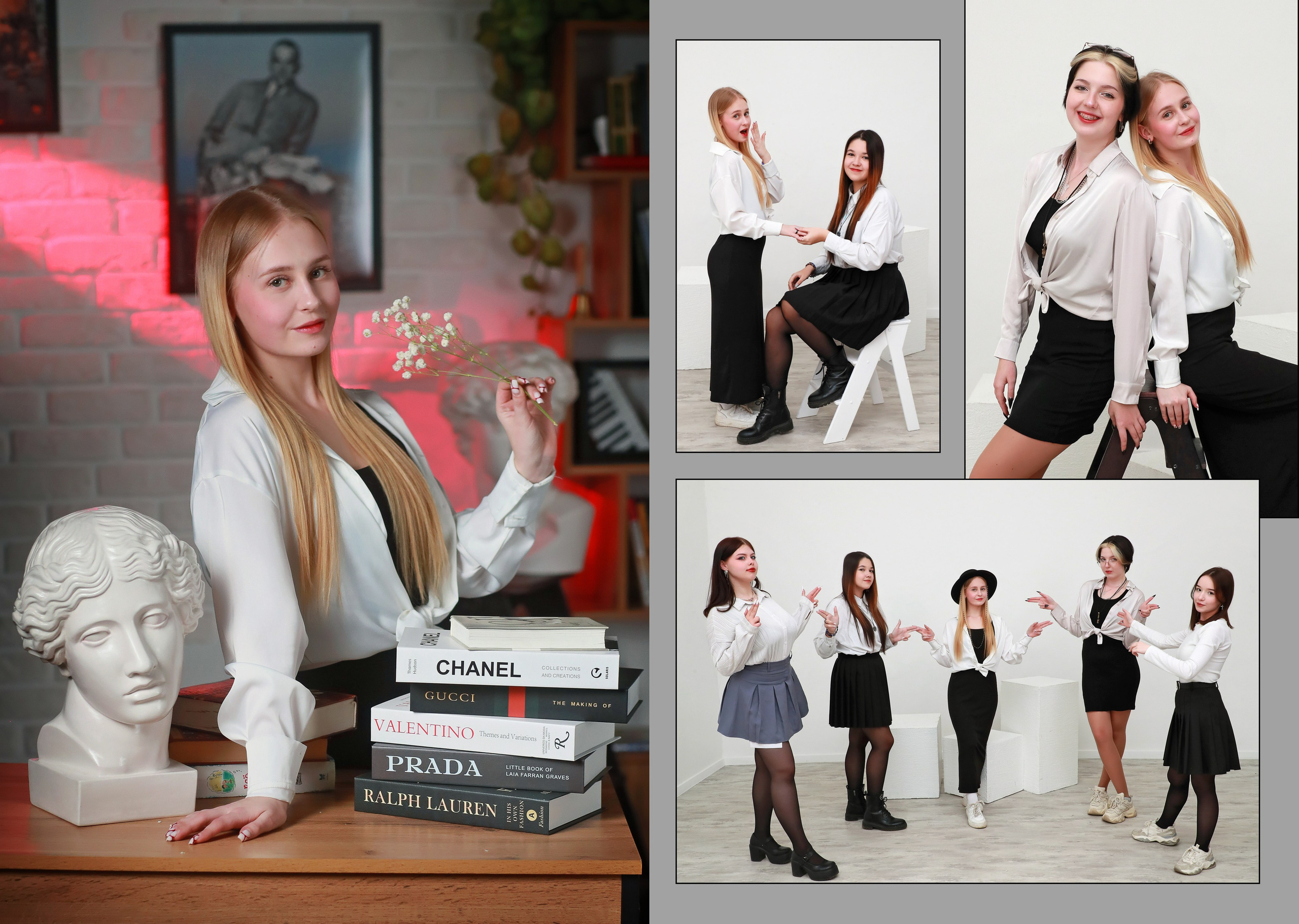 Фотоальбом «Нуар-ЦИТАТЫ». Создание стильных выпускных альбомов