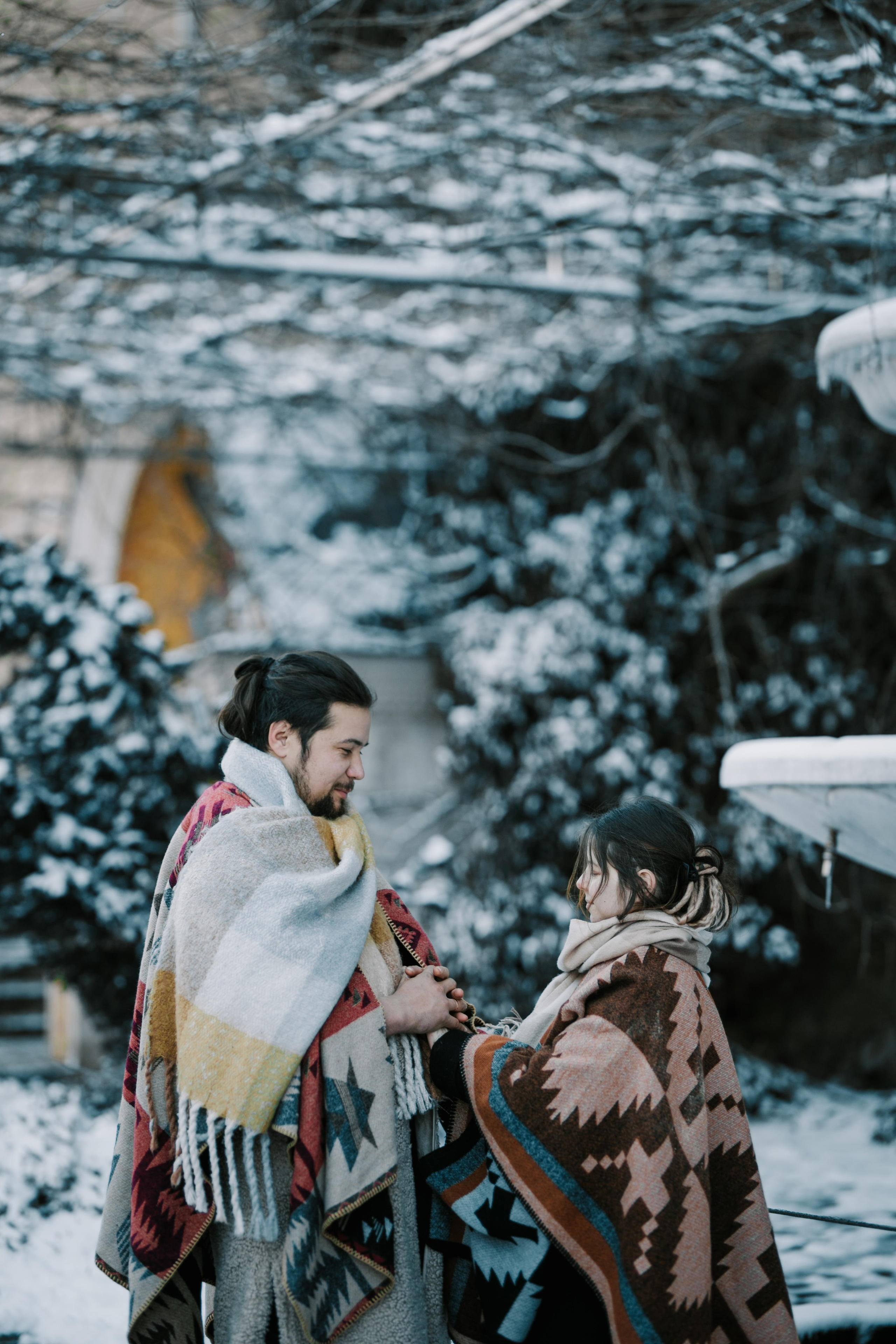 Лиза и Тимур. Снежная сказка о любви. Фотограф в Крыму