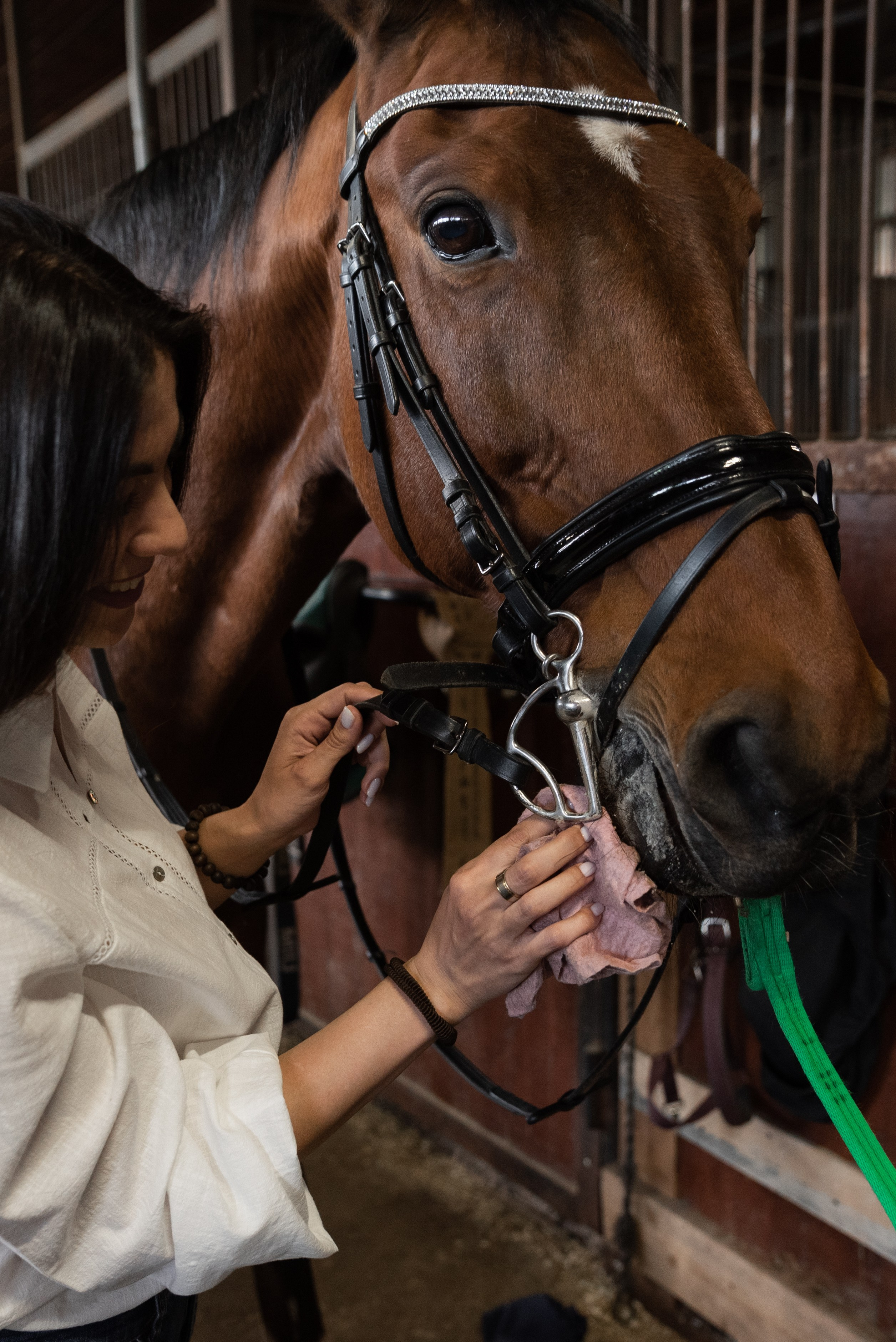 Кристина и конь Неон. Фотограф в Санкт-Петербурге Виктор Кудряшов