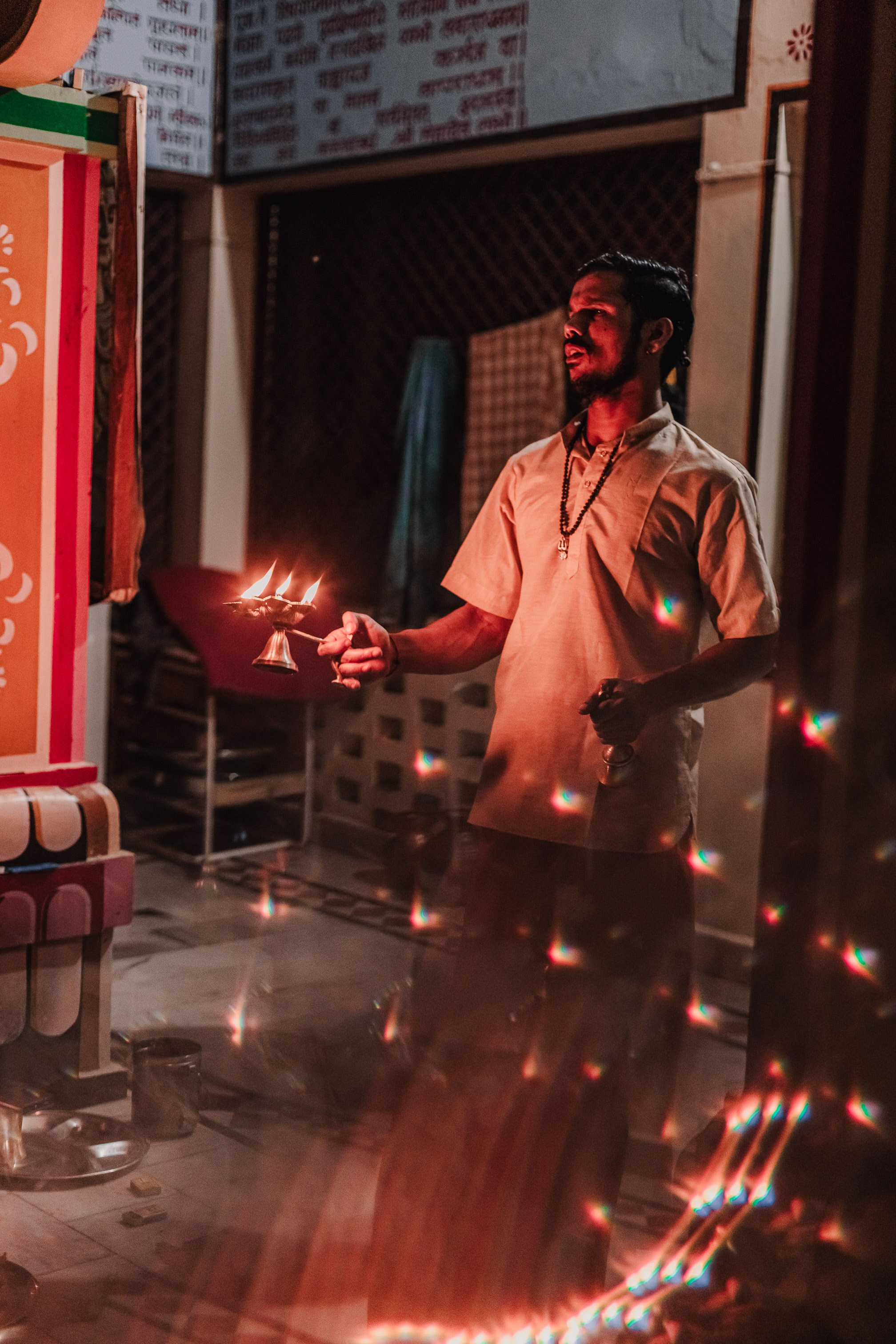 Devraha Baba Ji Ashram in Vrindavan. Мариам Багдасарян