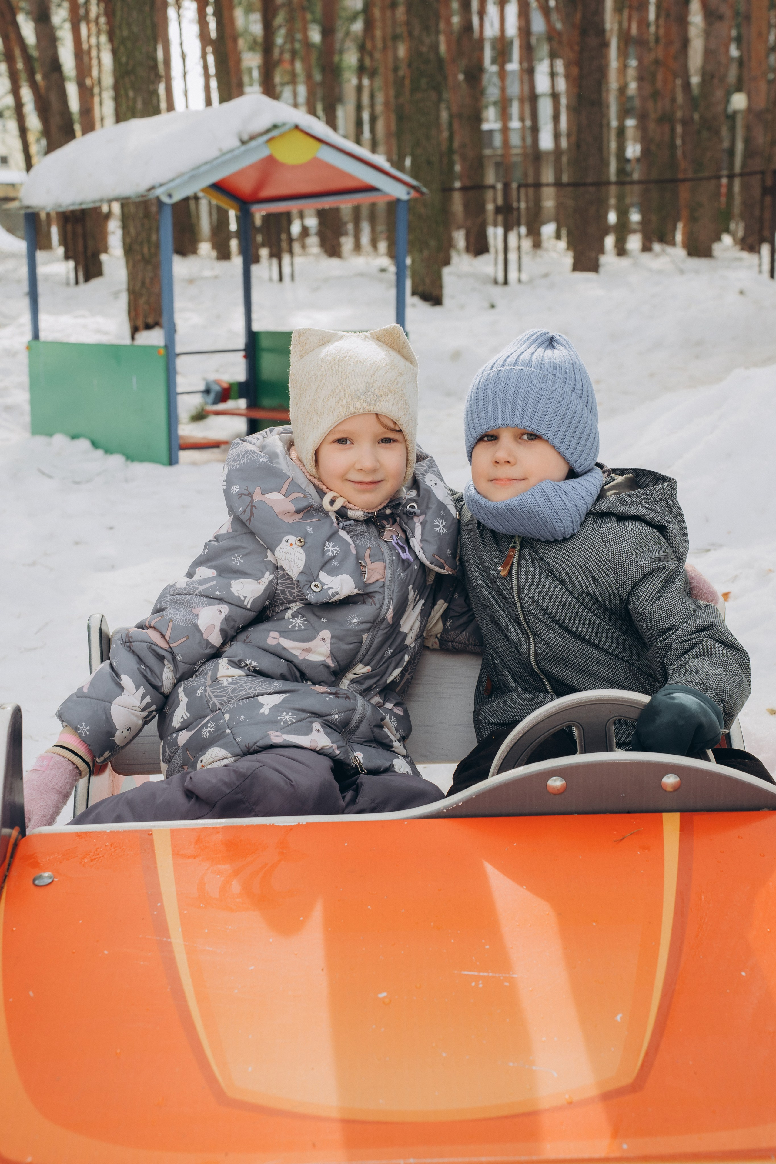 Репортаж в саду. Семейный фотограф • Домашние съемки в Нижнем Новгороде