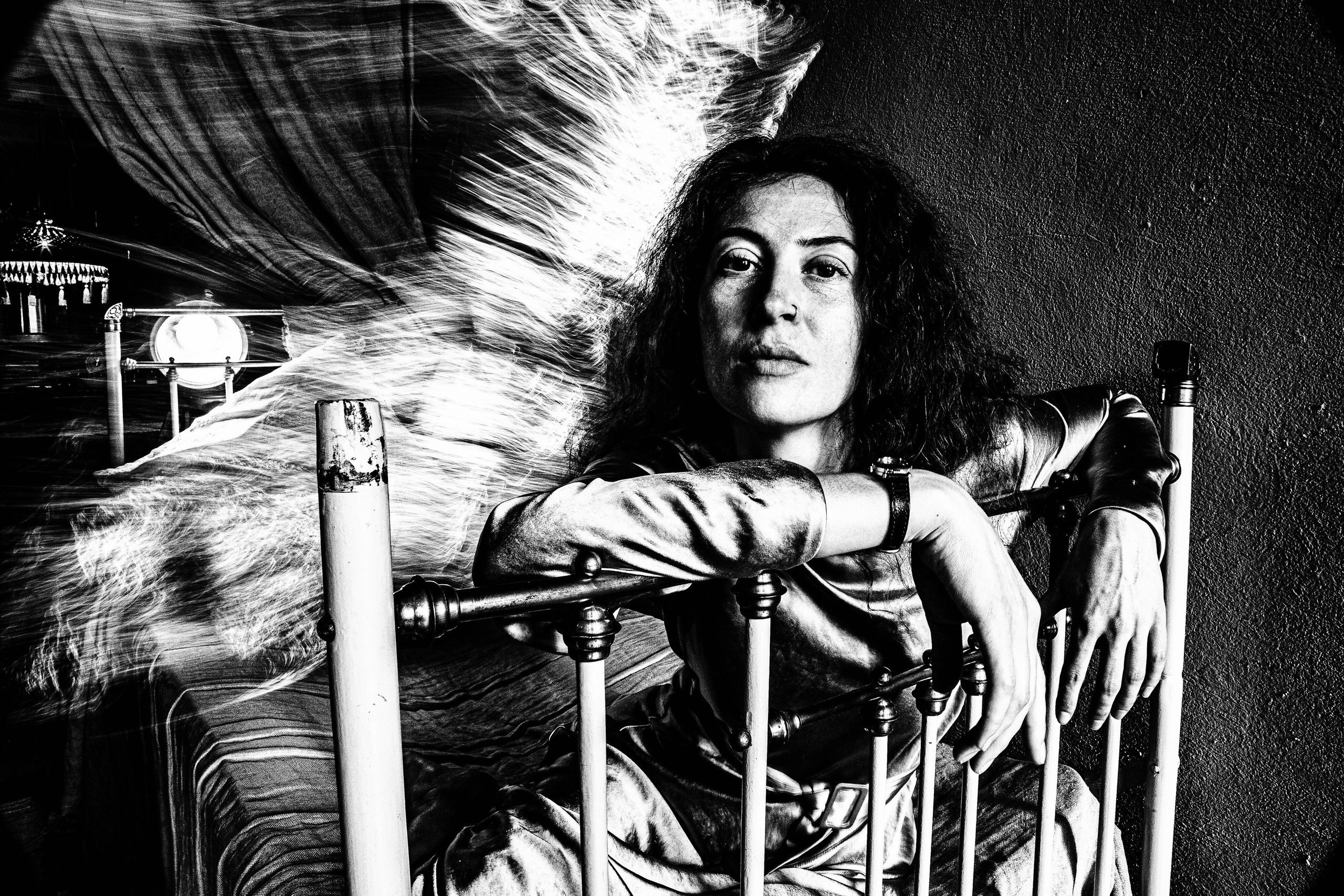 Валя. Портретная съёмка. Черно-белый фотограф Дмитрий Пчелкин