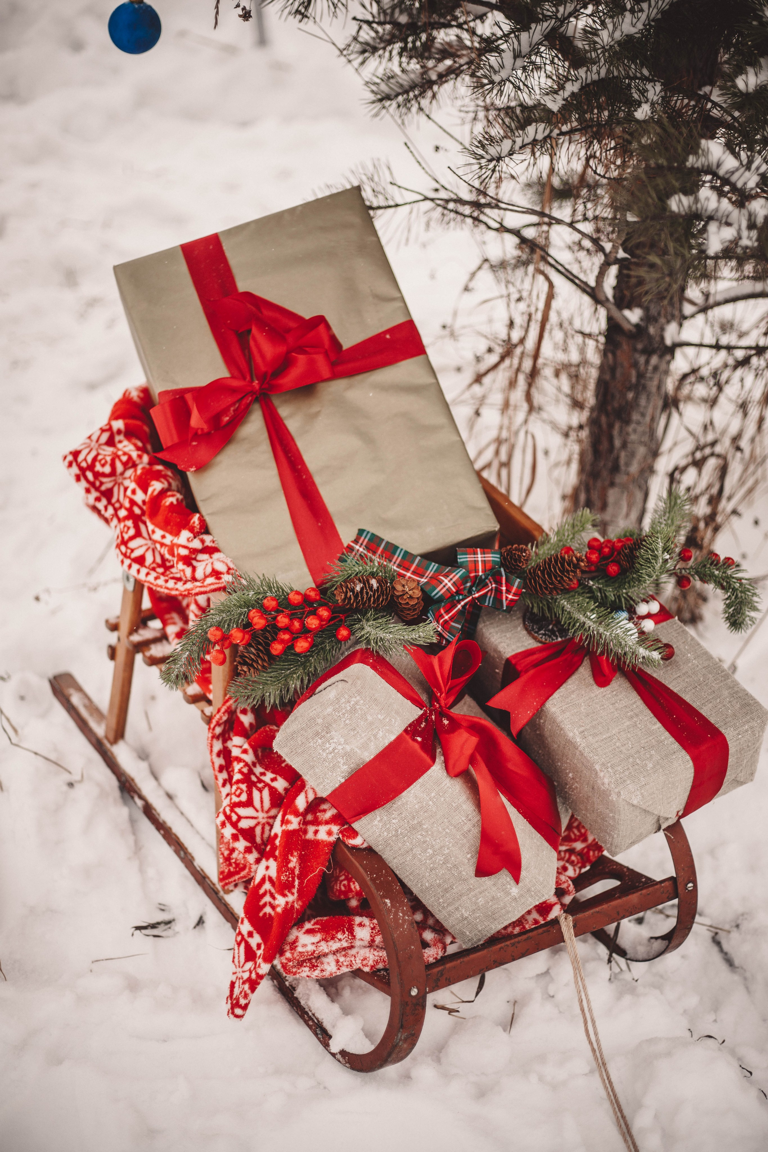 Фотопроект - Волшебная встреча с Дедом Морозом. Семейный и женский фотограф Кемерово Мария Степ