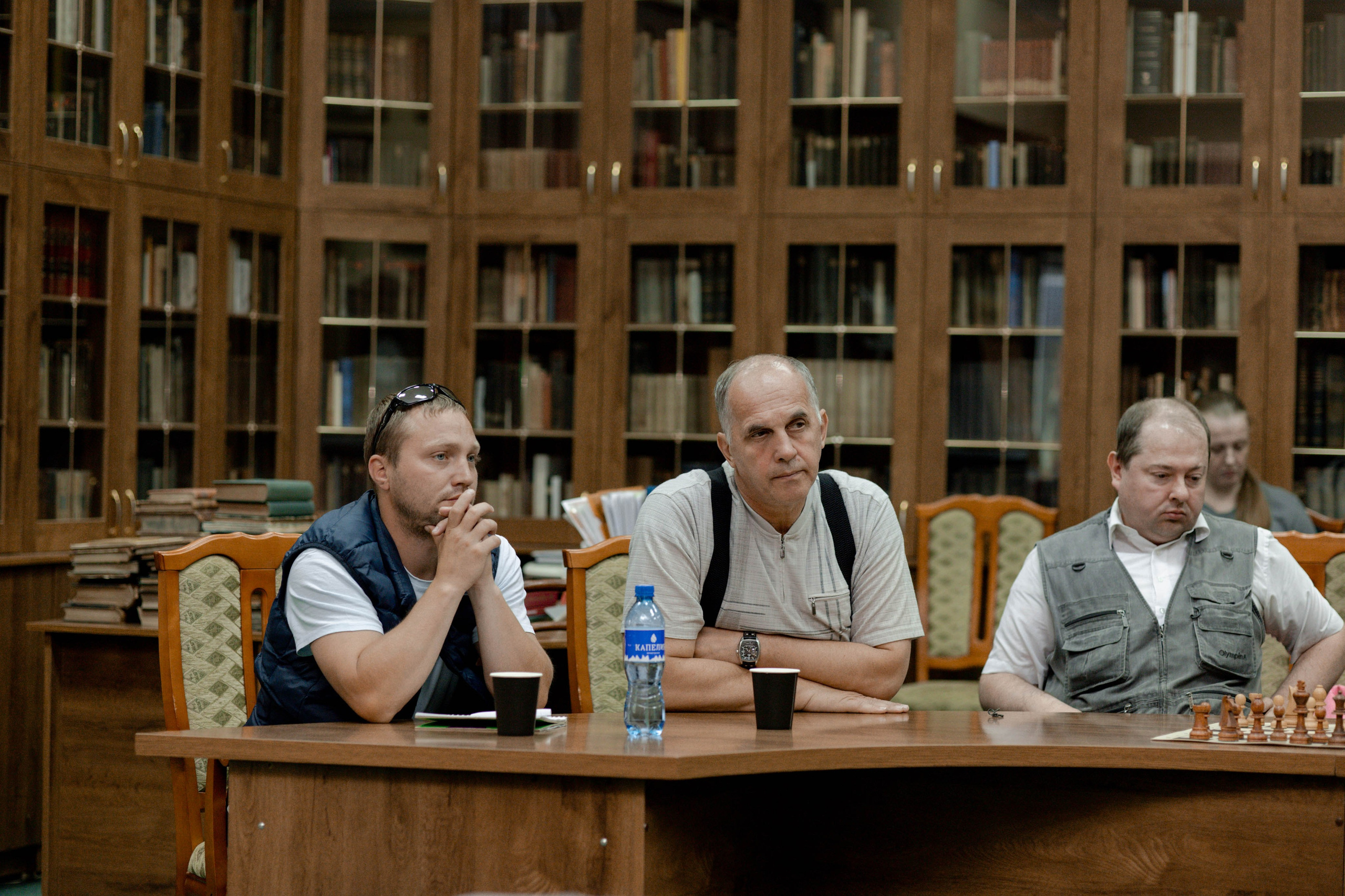 Награждение шахматной федерации