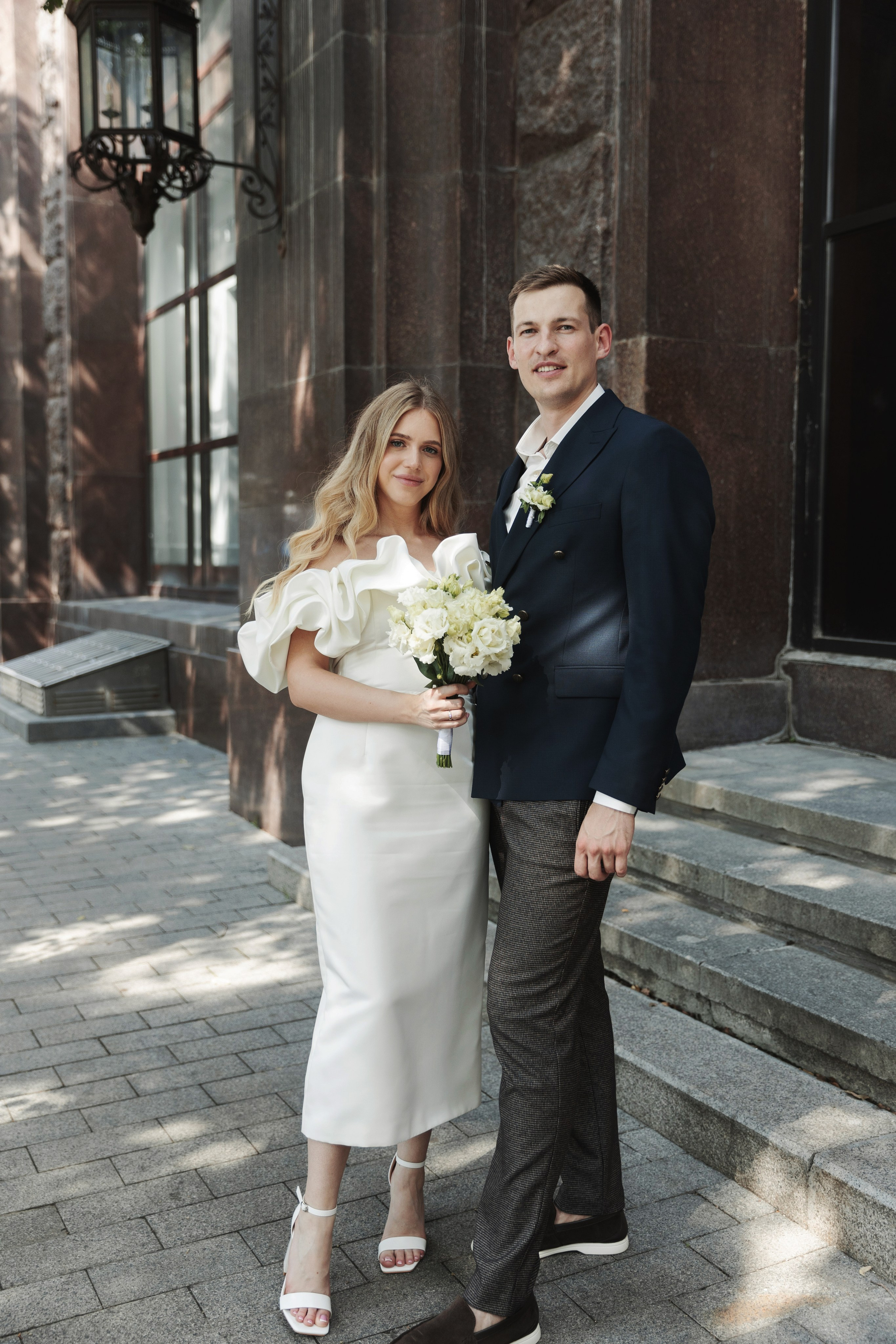 Свадебная фотосессия на Котельнической набережной и в парке Царицыно, Роспись в Шипиловском ЗАГСе. Свадебный фотограф Москва Анастасия Храмова