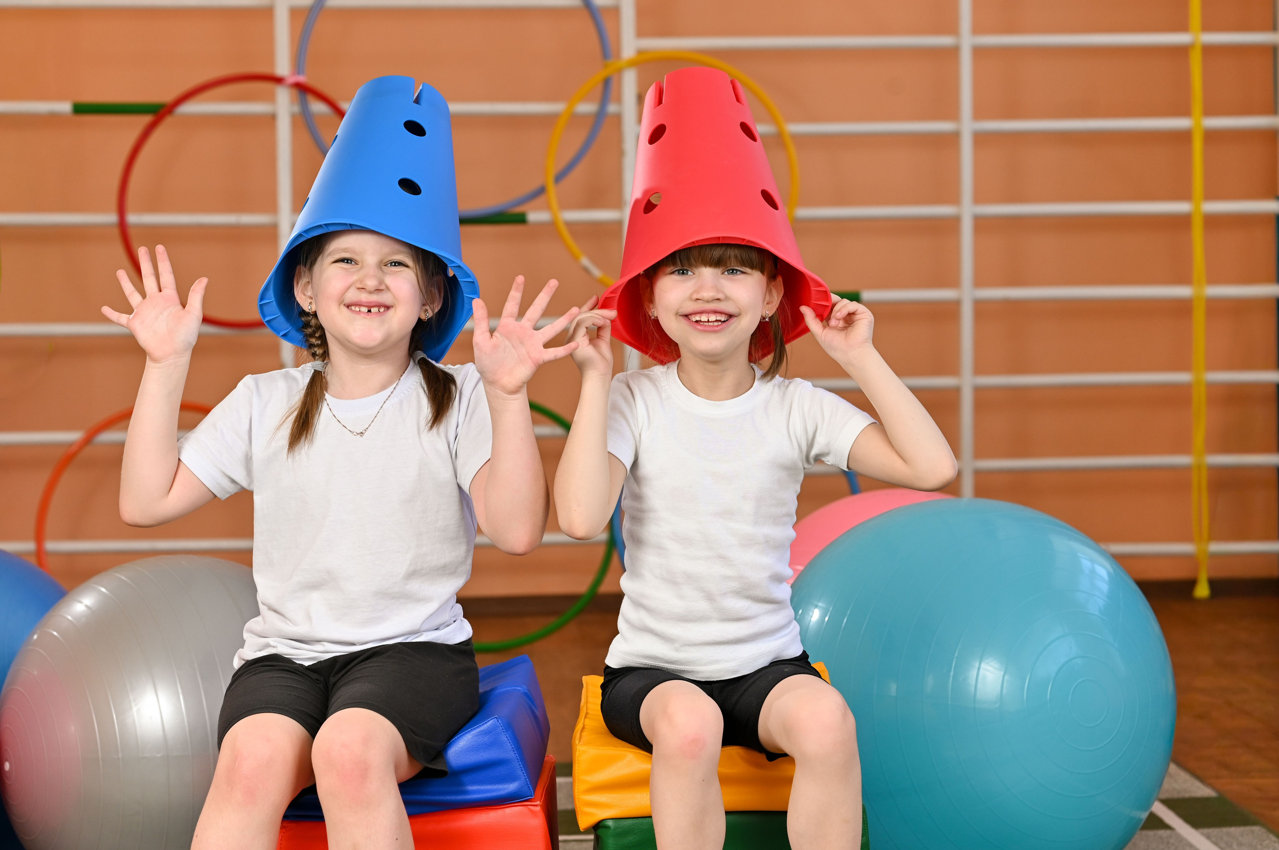 Детский сад на физкультуре. Семейный фотограф в г. Воскресенск Наталия Молева
